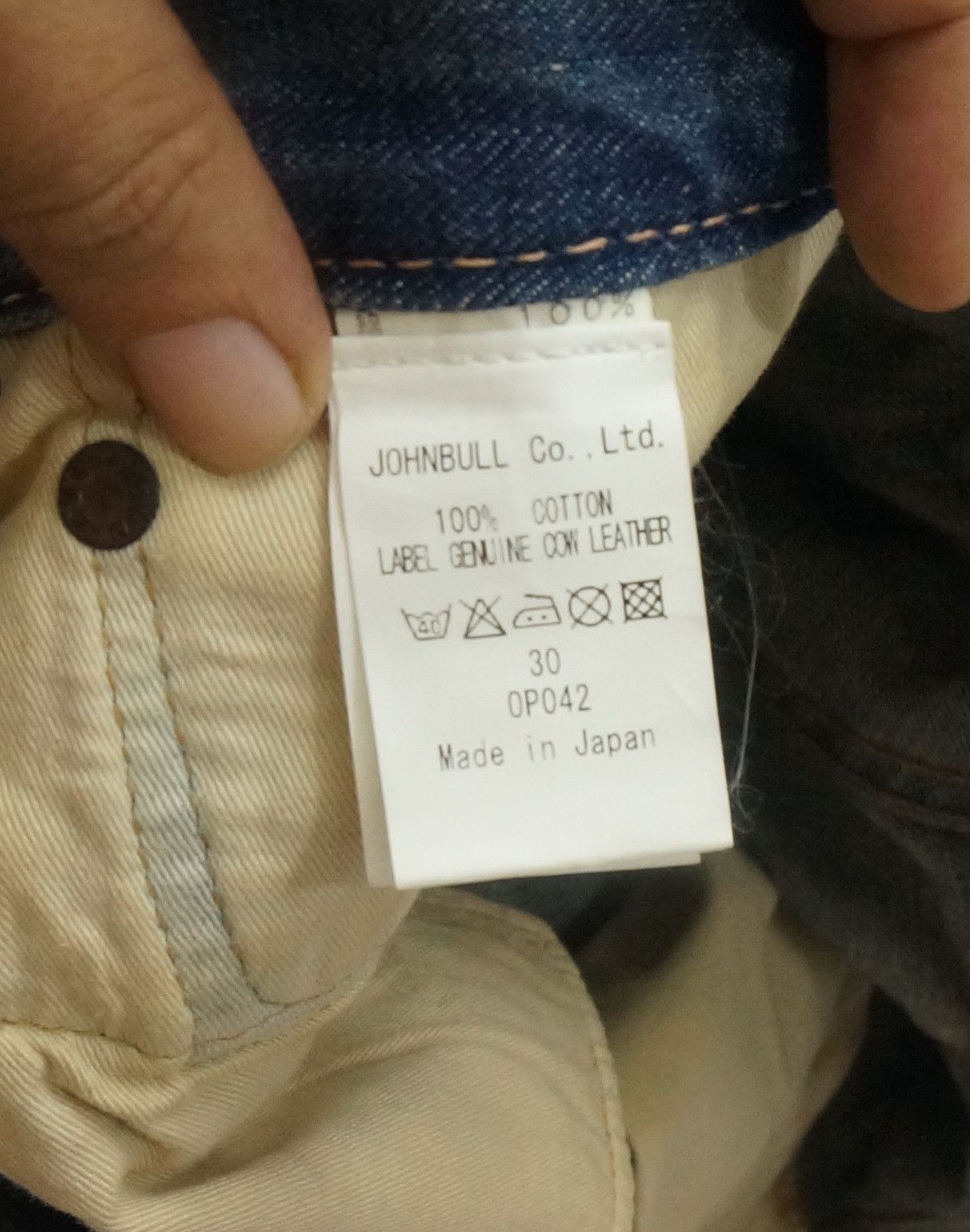 If Six Was Nine 🔴JOHN BULL🔴 Mudwash Distressed Selvedge Vintage Jeans Size US 30 / EU 46 - 15 Thumbnail