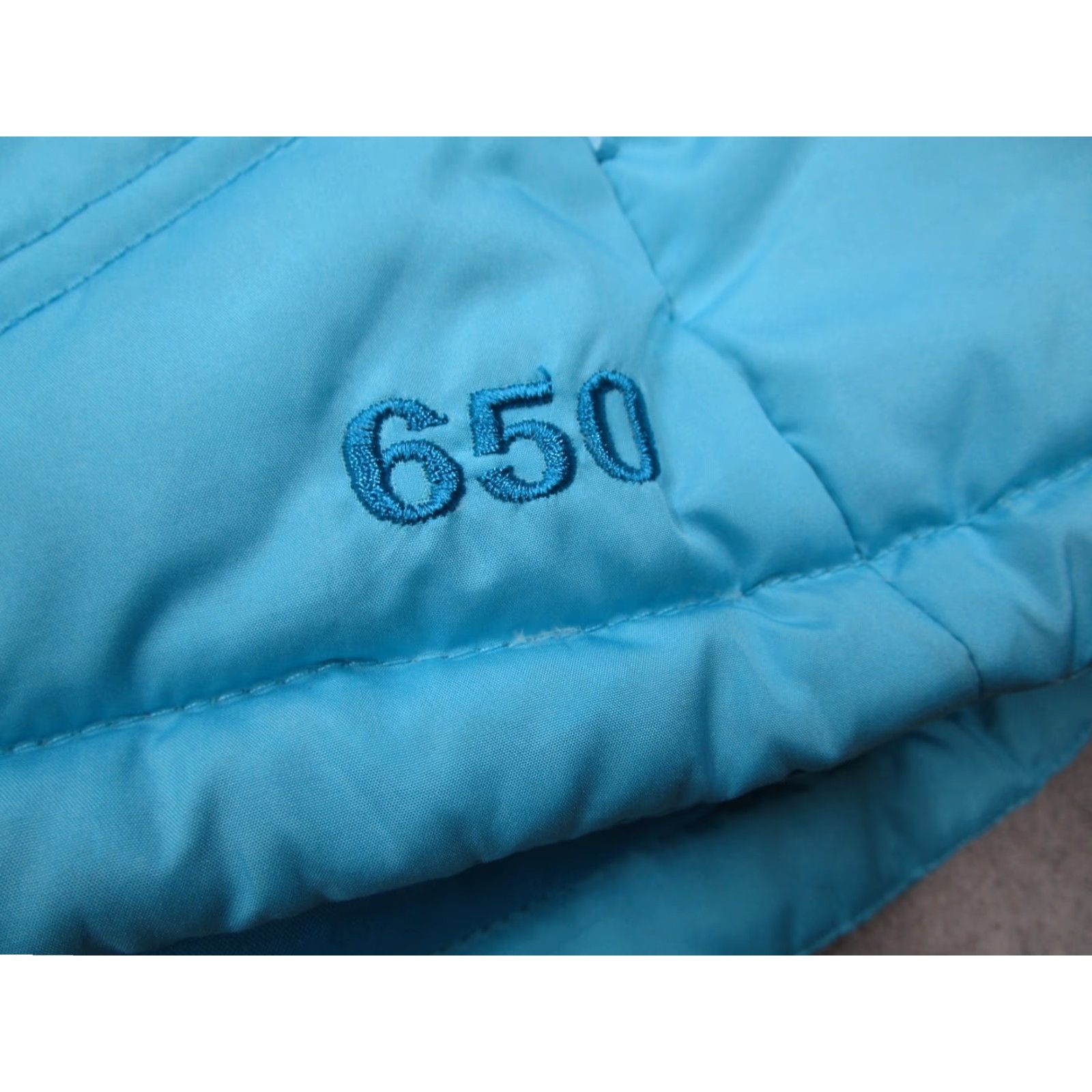 Vintage Cabelas Vest Women XL Blue Goose Down 650 Full Zip Puffer Travel Gorpcore Size XL / US 12-14 / IT 48-50 - 3 Thumbnail