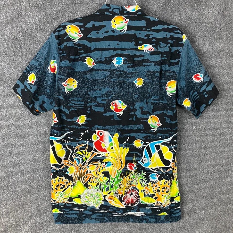 Other Max Boy Hawaiian Shirt Men's Large Short Sleeve Cotton L Size US L / EU 52-54 / 3 - 6 Thumbnail