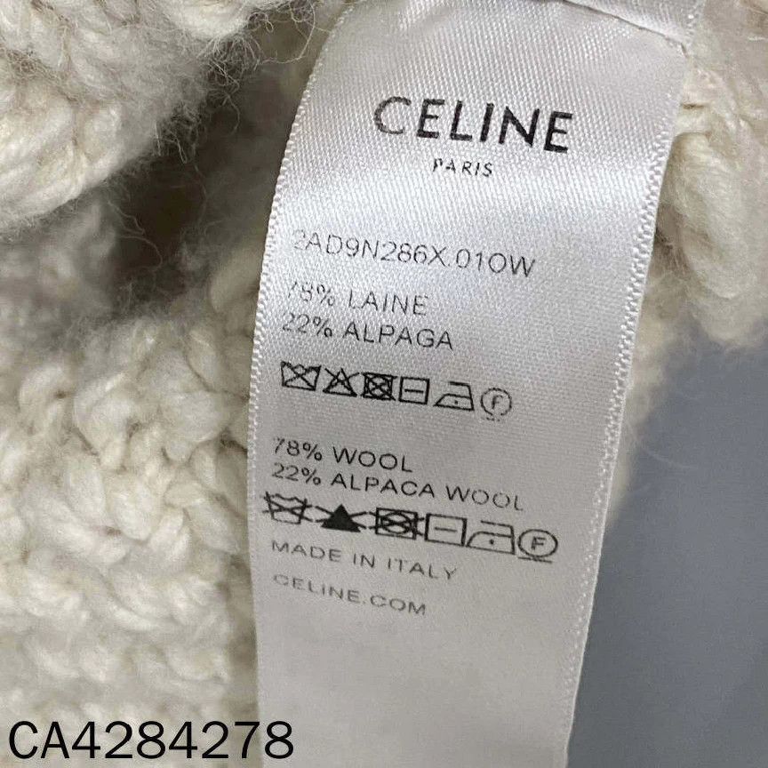 Celine Celine 24ss Triomphe Logo Knit Sweater M Size M / US 6-8 / IT 42-44 - 5 Thumbnail