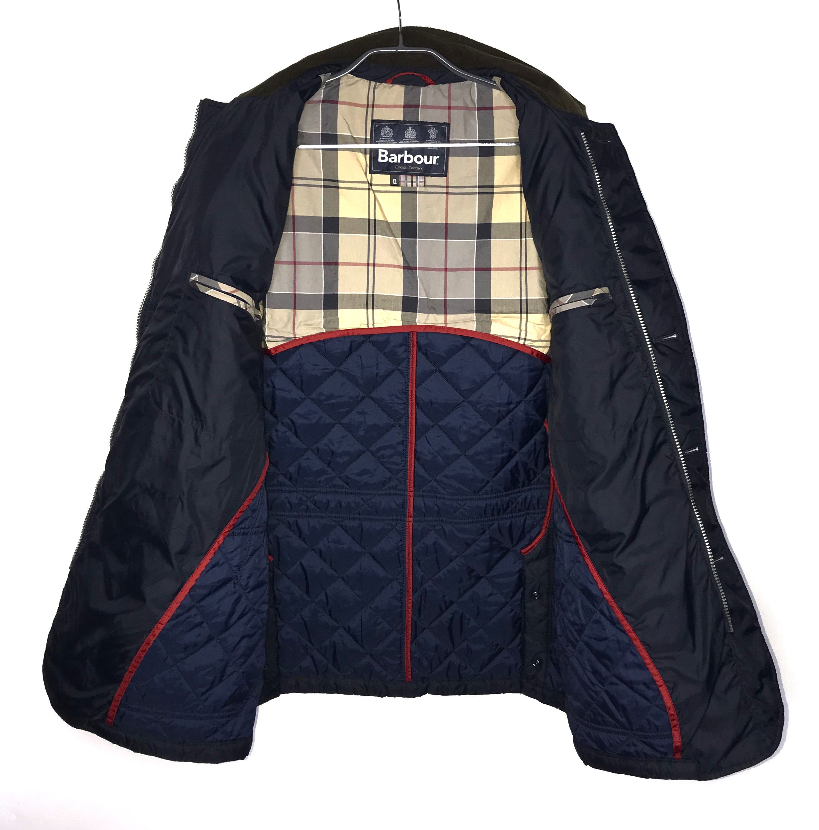 Barbour Barbour Quilted Sander Jacket Navy Mens Sz XL Size US XL / EU 56 / 4 - 8 Thumbnail