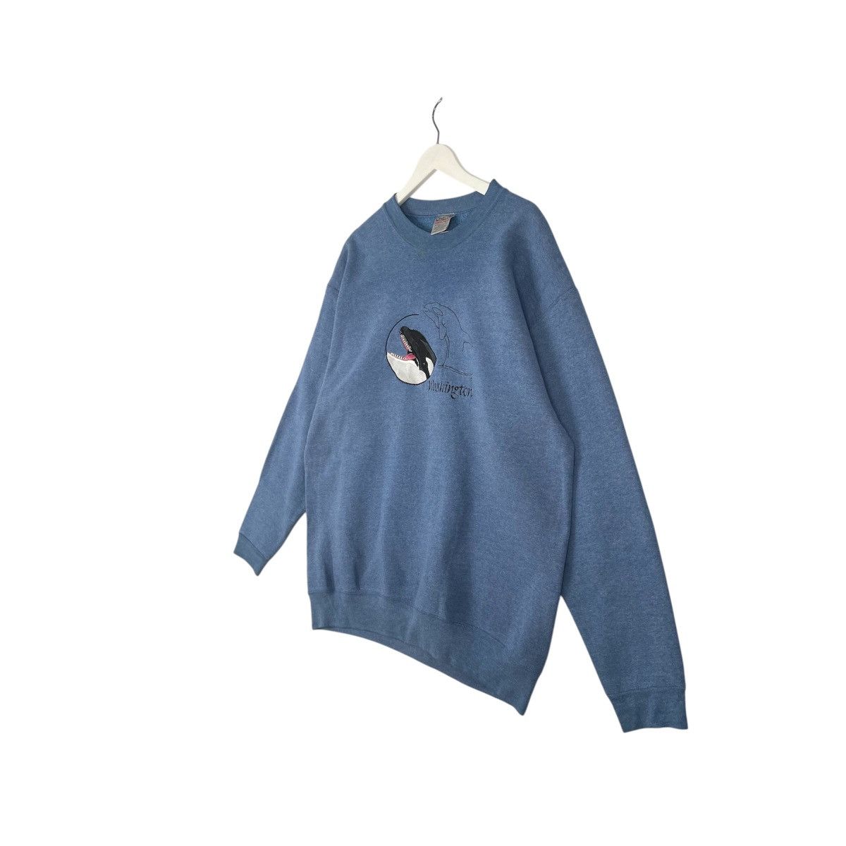Designer × Vintage 90s vintage hoodies Washington - Size US L / EU 52-54 / 3 - 2 Thumbnail