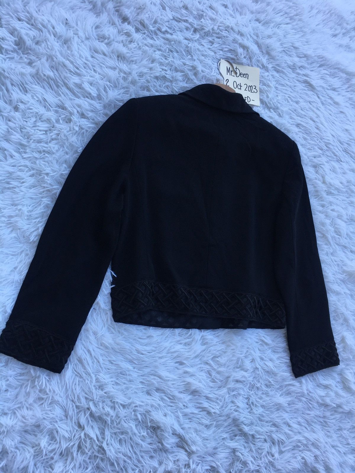 Christian Dior Monsieur Rare Vintage 90s Christian Dior Low Cut Blazer Women Size M / US 6-8 / IT 42-44 - 21 Thumbnail
