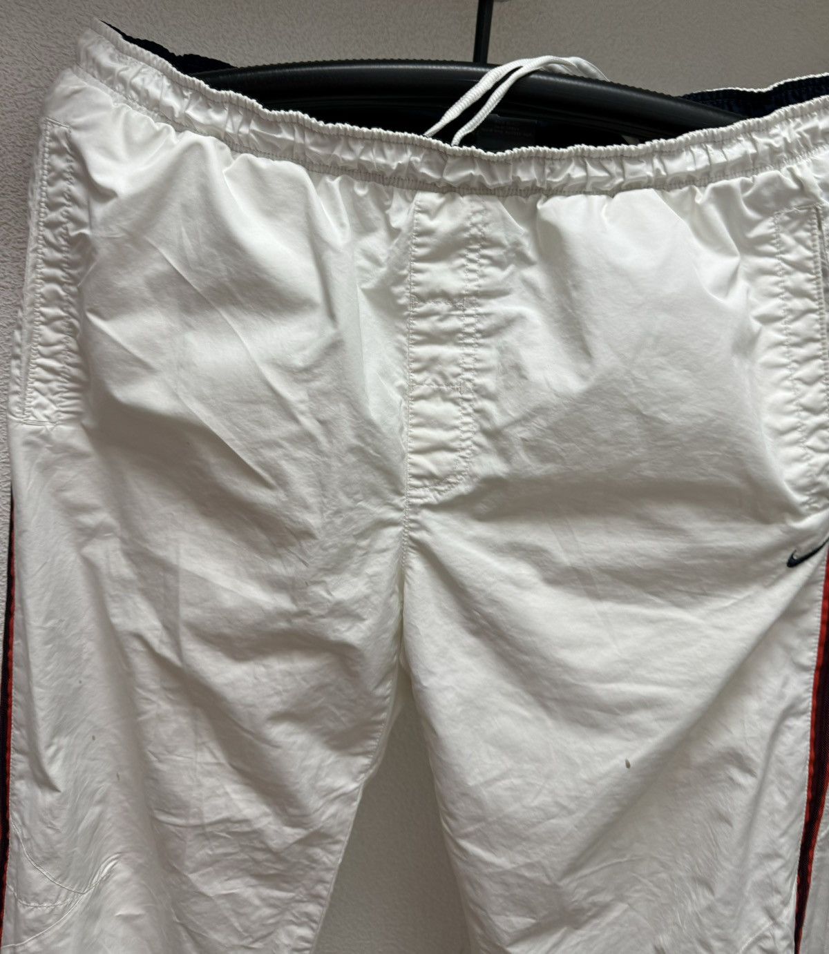 Nike Nike vintage y2k drill pants white striped L 34 cargo Size US 34 / EU 50 - 5 Thumbnail