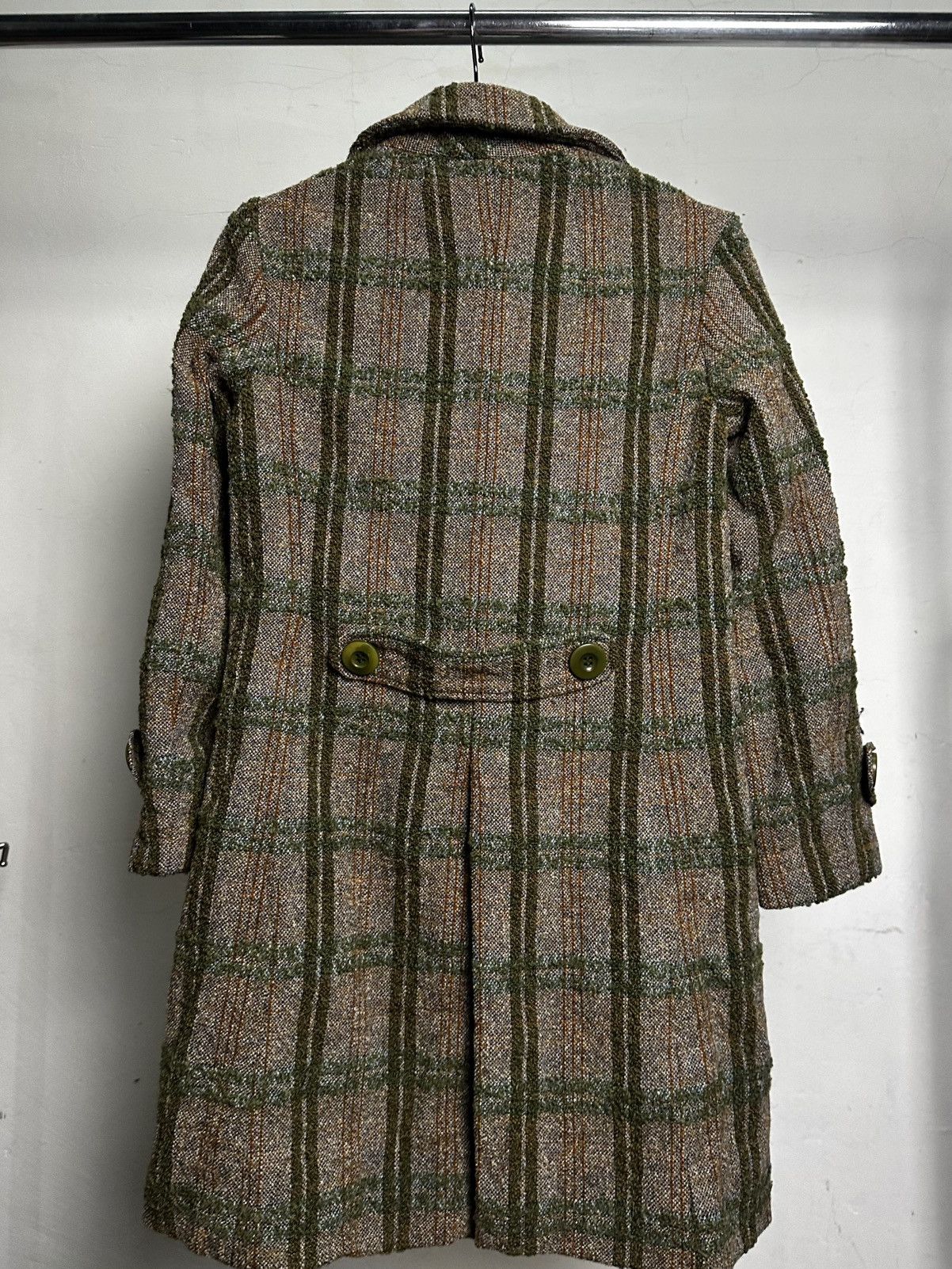 Hysteric Glamour Hysteric Glamour Plaid Wool Coat Size US S / EU 44-46 / 1 - 2 Thumbnail