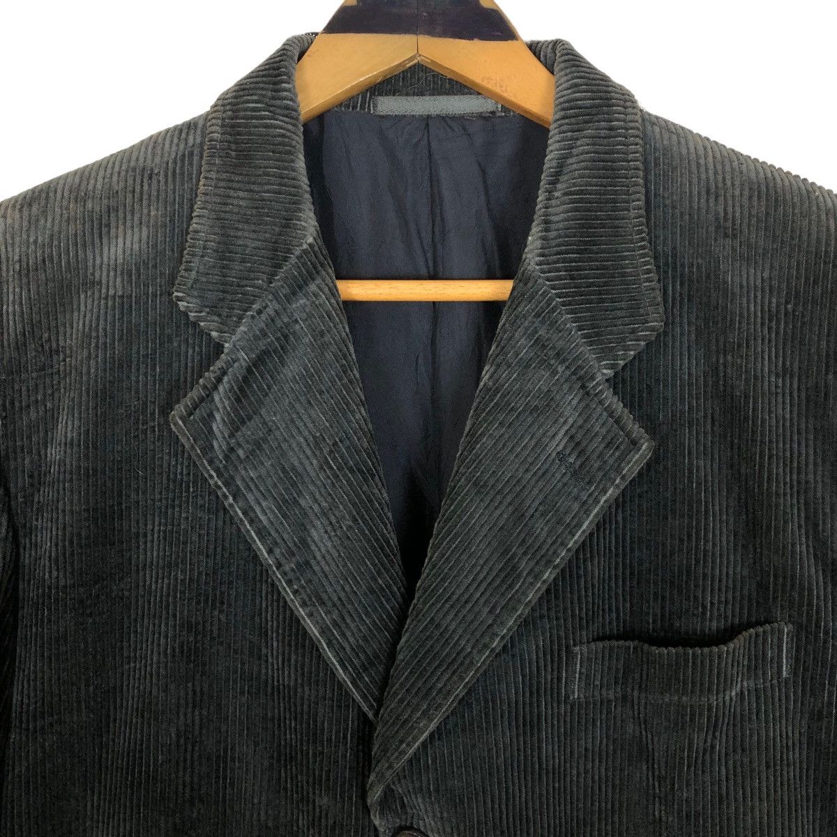 Comme des Garcons Vintage Comme Des Garcons Homme 1999 A/W Corduroy Blazer Size US M / EU 48-50 / 2 - 7 Thumbnail