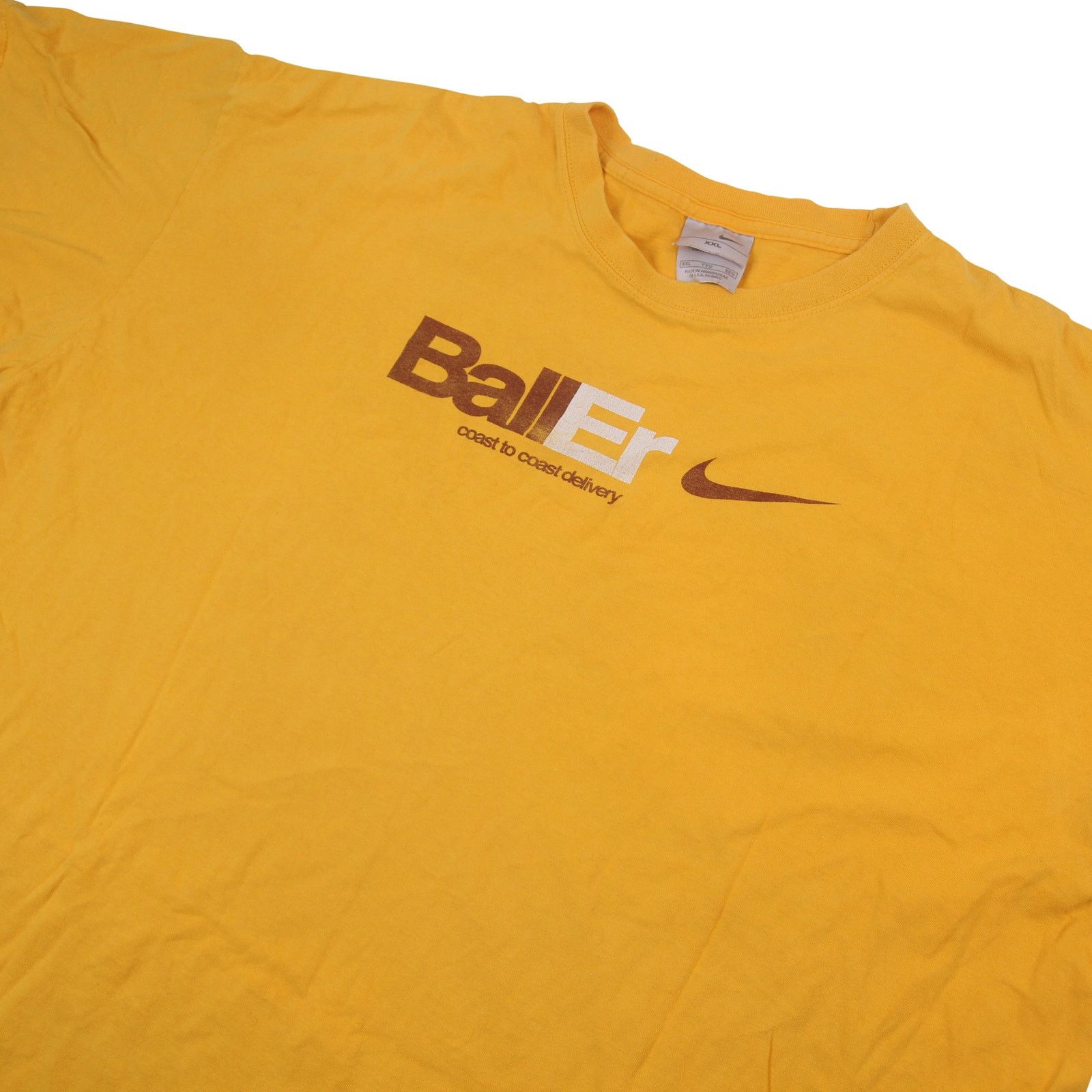 Nike × Vintage Vintage Nike BallEr Fedex Parody Spoof Graphic T Shirt Size US XXL / EU 58 / 5 - 2 Thumbnail