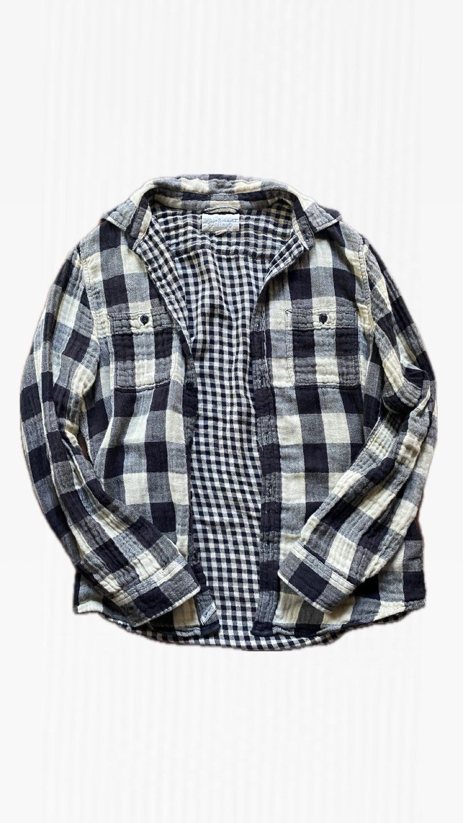 Denim & Supply Ralph Lauren Denim & Supply Ralph Lauren Distressed Flannel Size US M / EU 48-50 / 2 - 1 Thumbnail