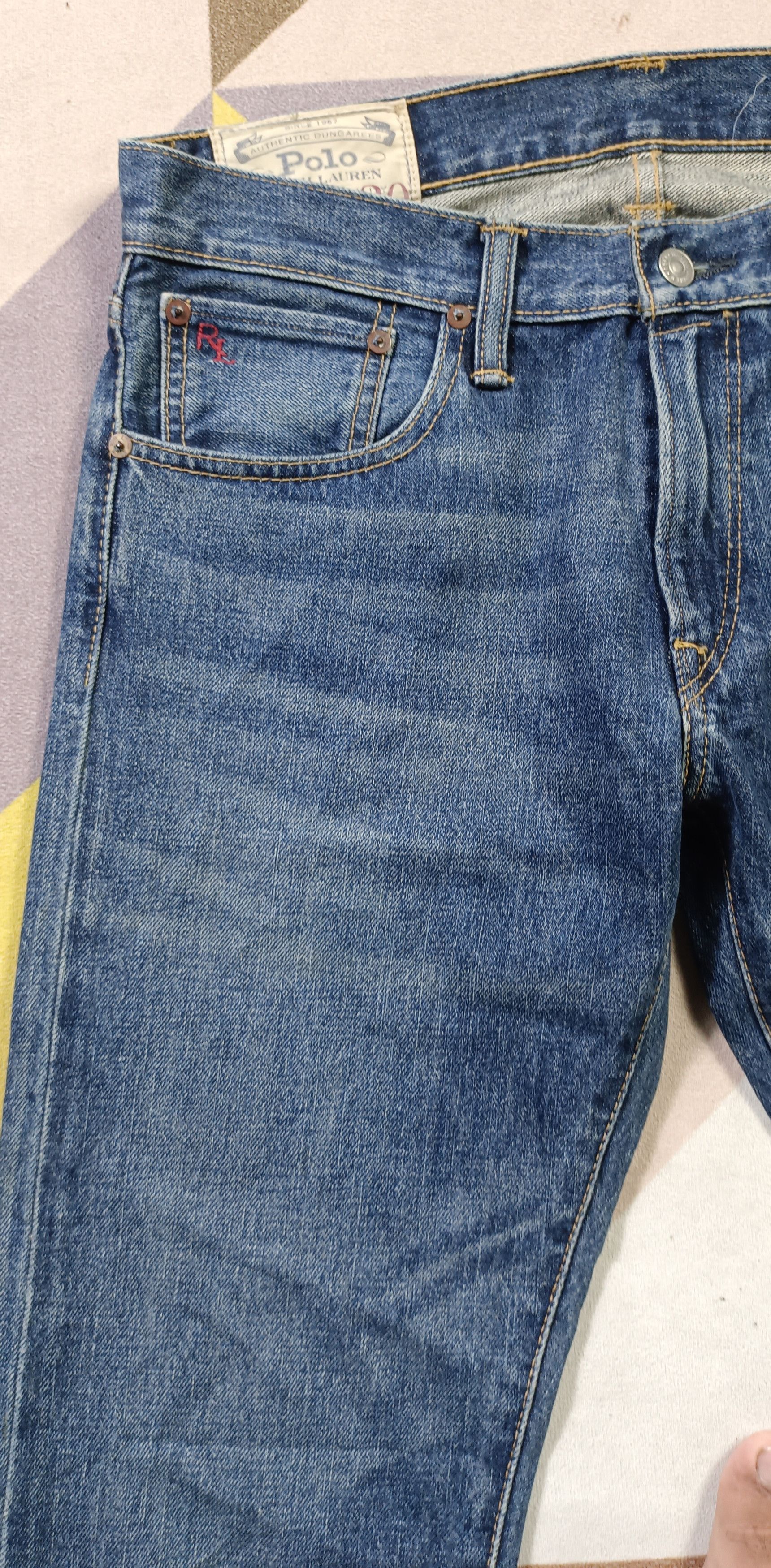 Ralph Lauren Vintage💥 Polo Ralph Lauren RL Straight Cut jeans Size US 33 - 12 Thumbnail