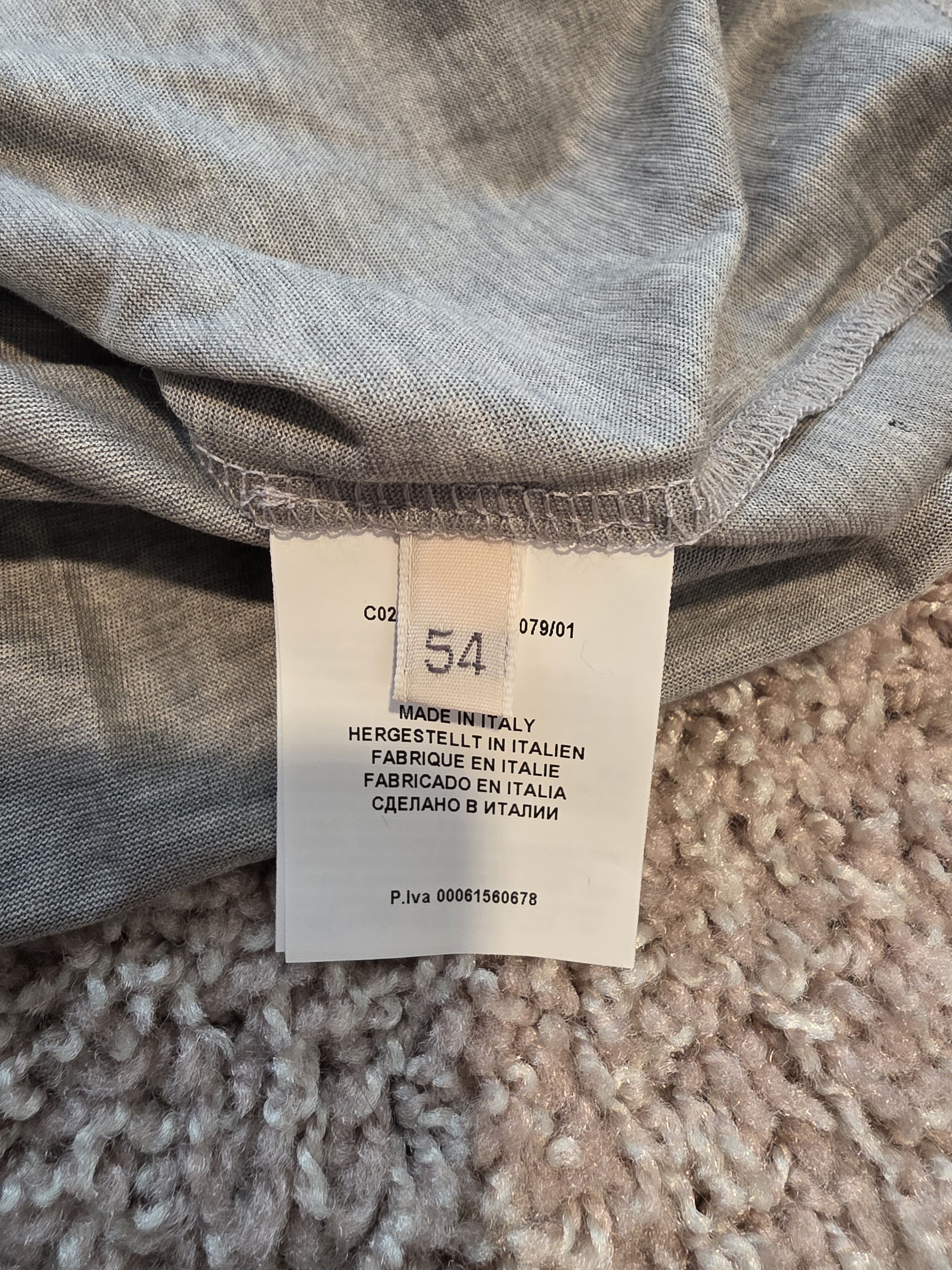 Other Zattura: Short Sleeve Mercerised T-shirt (Grey Marl) Size US XXL / EU 58 / 5 - 6 Thumbnail