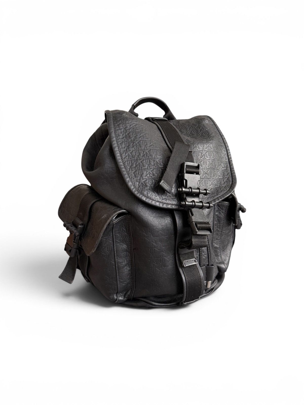 Givenchy Givenchy Black Stars Obsedia Leather backpack Size ONE SIZE - 4 Thumbnail