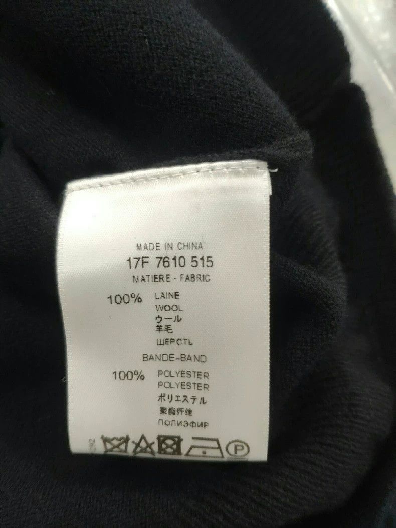 Givenchy Givenchy Autumn and winter new men's round neck wool sweat Size US L / EU 52-54 / 3 - 6 Thumbnail