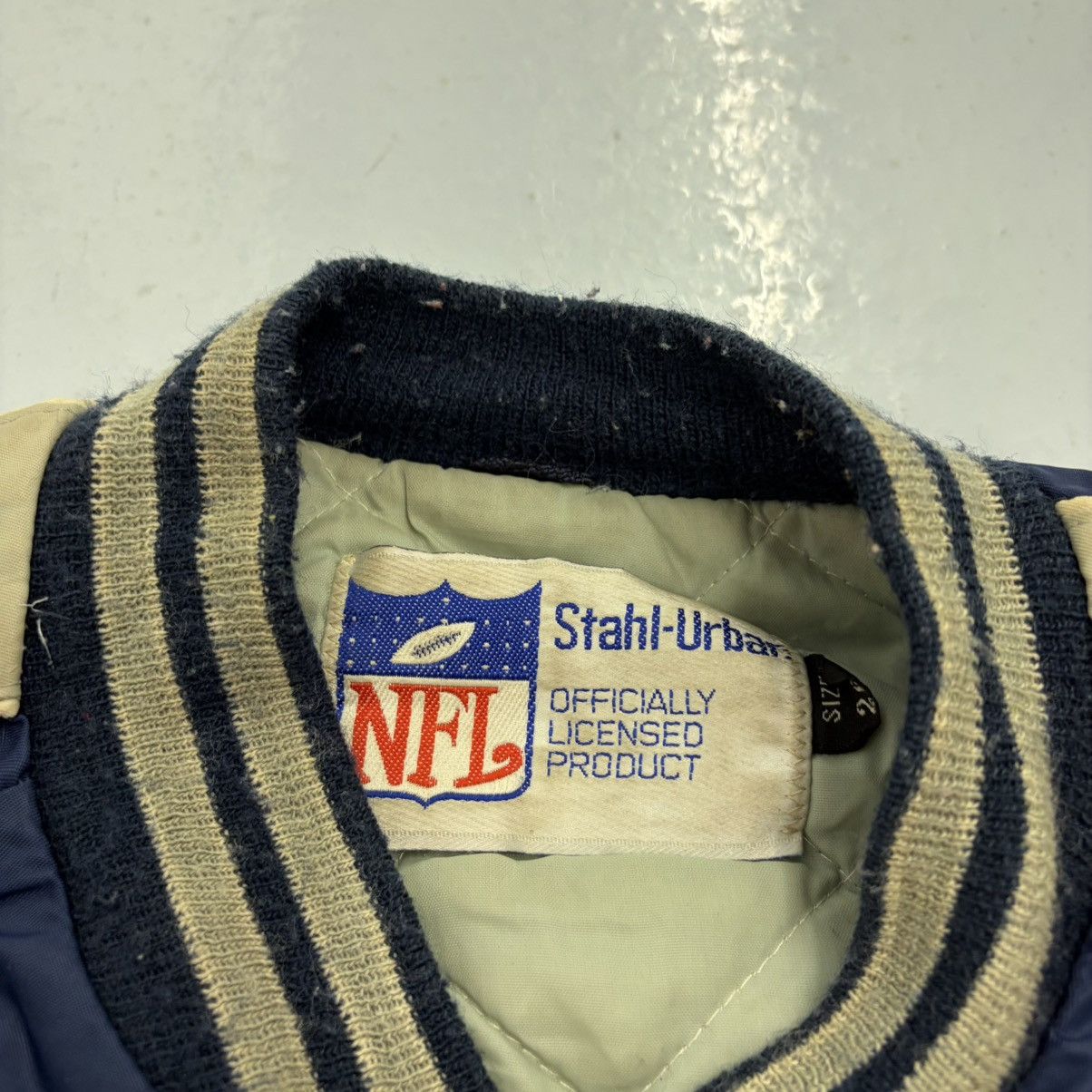Other Vintage 80s Dallas Cowboys NFL Blue Bomber Jacket Size S / US 4 / IT 40 - 4 Thumbnail