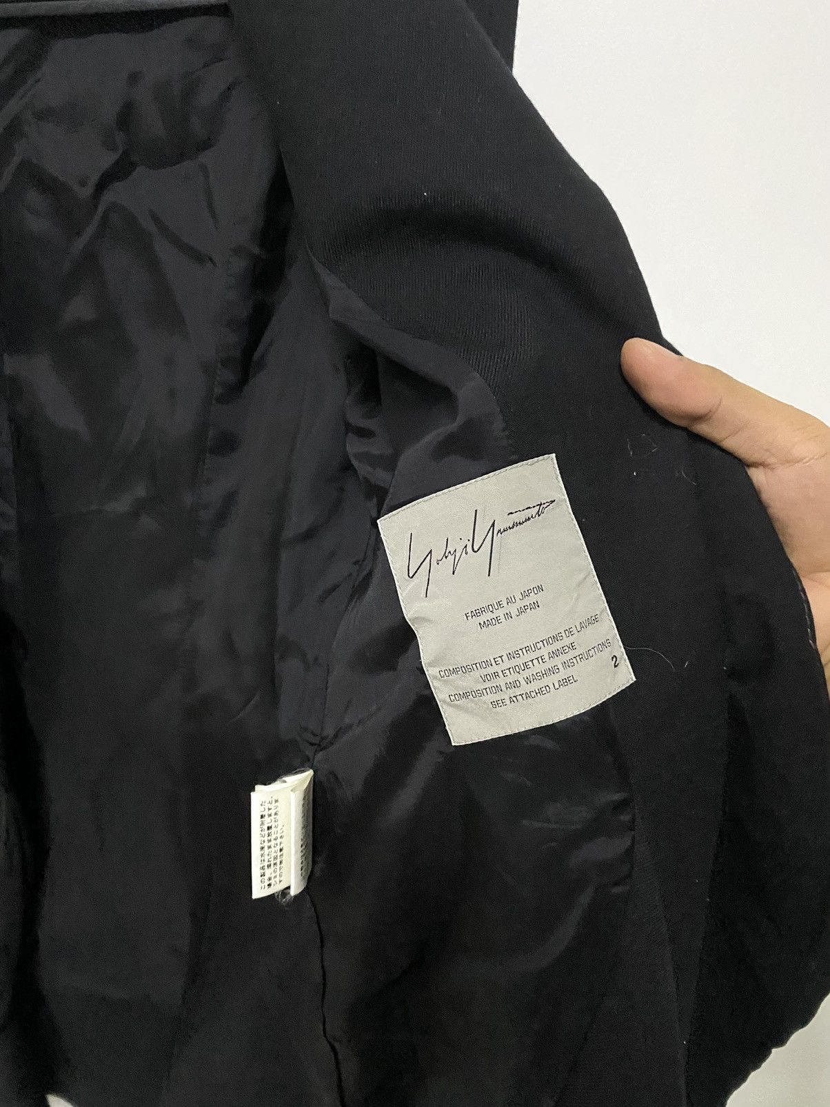 Yohji Yamamoto Iconic Signature Yohji Yamamoto Jacket Coat Size S / US 4 / IT 40 - 5 Thumbnail