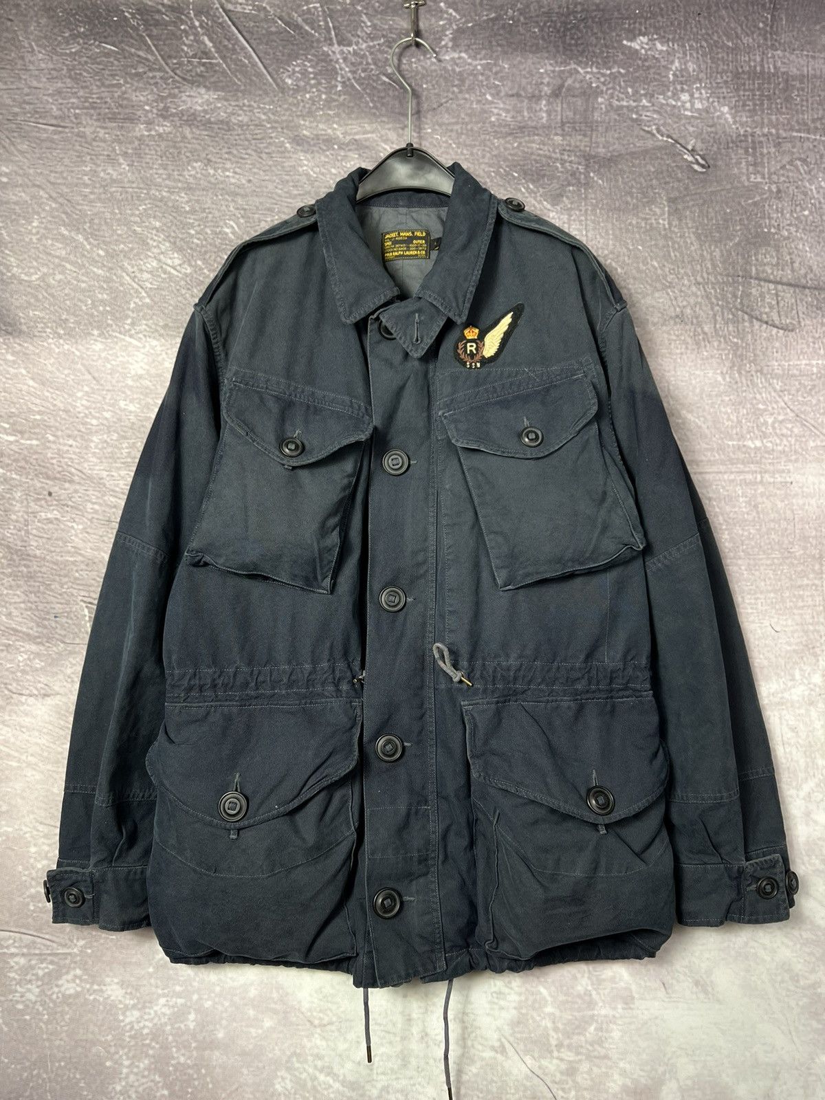 ジャケット・アウター 90s Ralph Lauren \"Military Sampling\" Rare VTG POLO RALPH LAUREN 388th Strike Group Eagle PRL