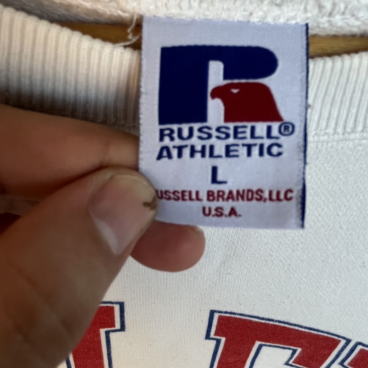 Other Vintage Russell Athletic 90s Alex Track White Size L Size US L / EU 52-54 / 3 - 8 Thumbnail