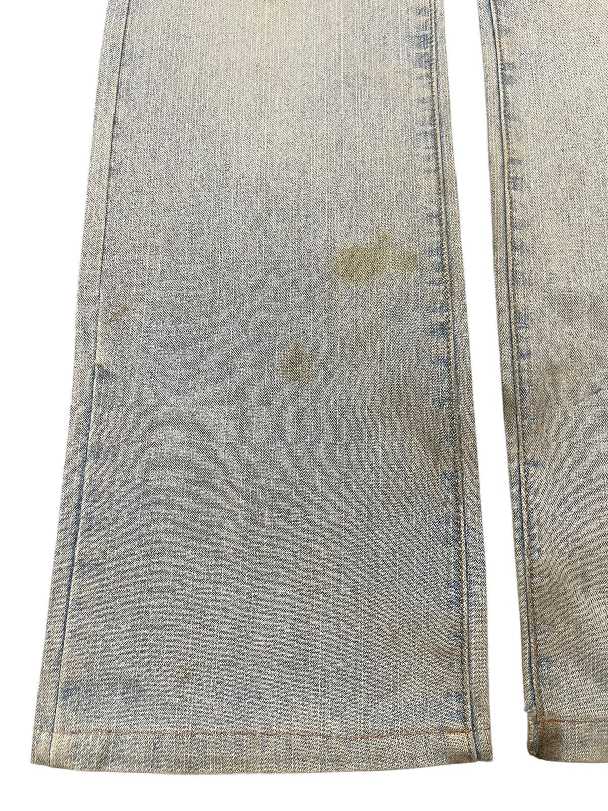 In The Attic Vintage Japanese Brand Mud Faded Wash Style Loose Jeans Size US 32 / EU 48 - 7 Thumbnail