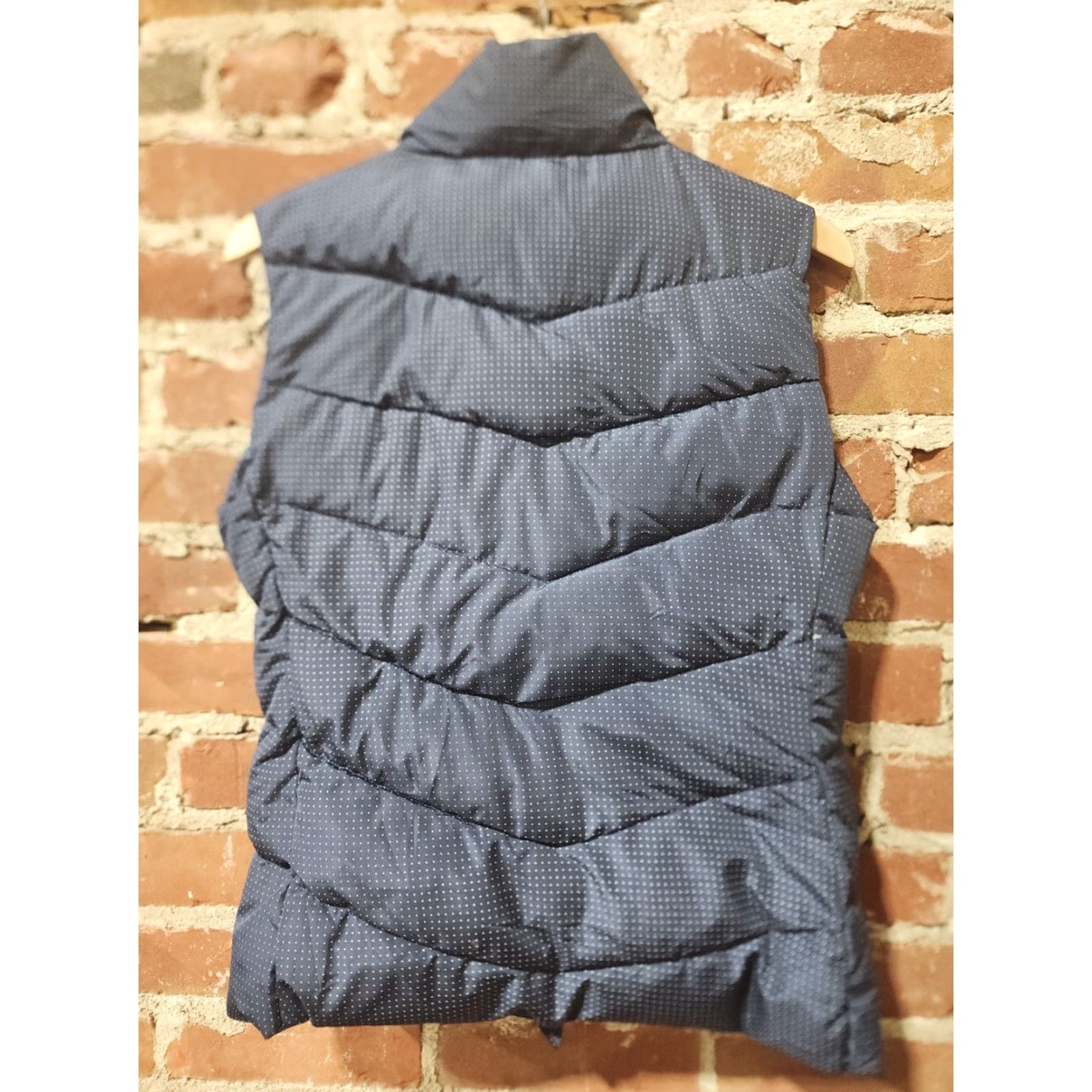 Gap Gap Vest Women's Puffer Nylon Snap Button Casual Warm Blue M Vest Regular Staysoft Size M / US 6-8 / IT 42-44 - 2 Thumbnail
