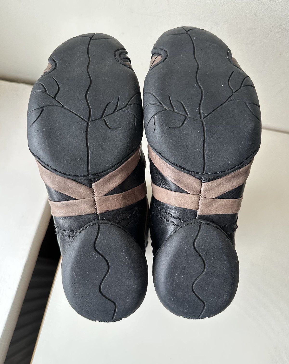 Marithe + Francois Girbaud Marithe Francois Girbaud (2007) Girbox Thai leather boots Size US 7 / IT 37 - 6 Thumbnail