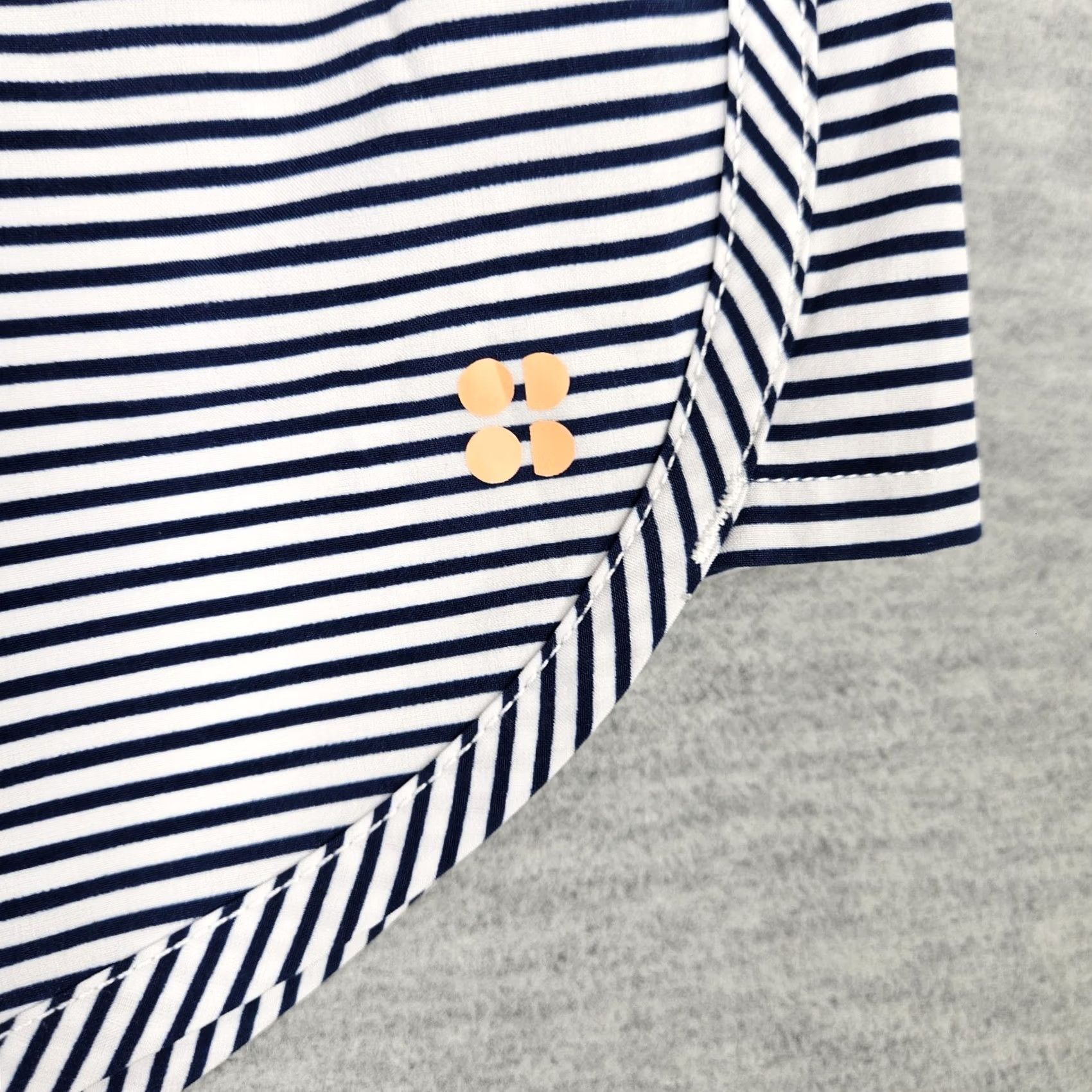 Sweaty Betty Sweaty Betty Women's Blue White Stripes Pull on Elastic waist Short Sz S Size 28" / US 6 / IT 42 - 5 Thumbnail