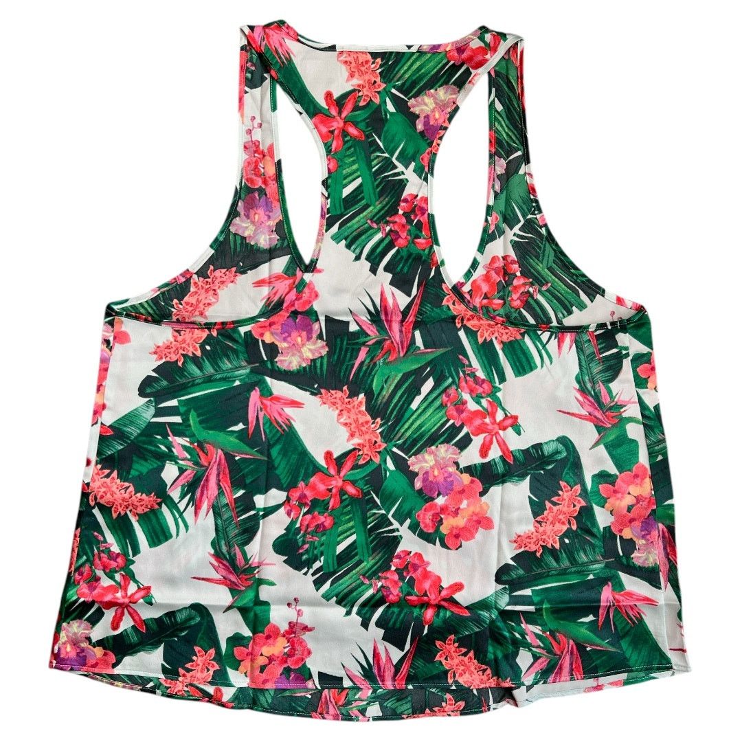 Victoria's Secret VICTORIA'S SECRET Tropic Satin Racerback Tank, Medium Size ONE SIZE - 2 Thumbnail