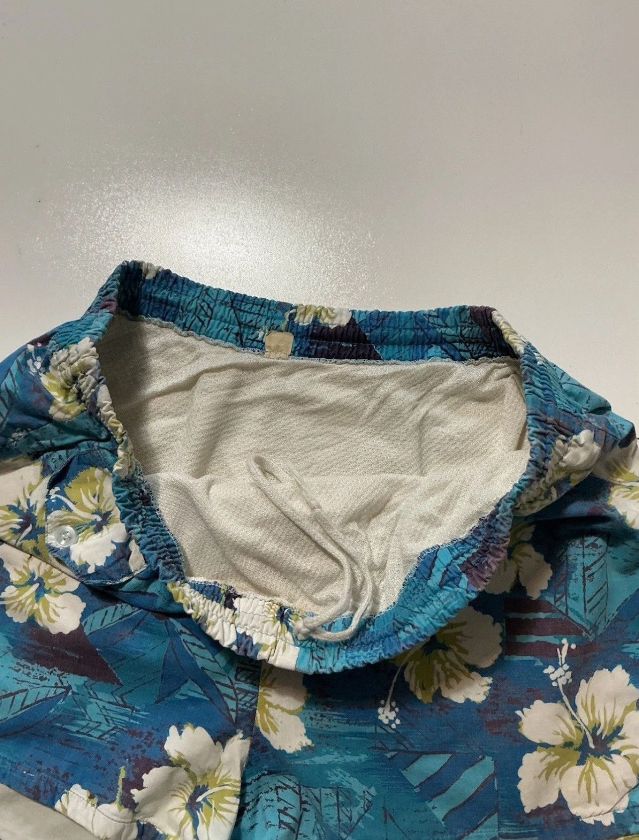 Vintage Vintage 50s 60s Made In California Hawaiian Swim Shorts Size US 36 / EU 52 - 13 Thumbnail