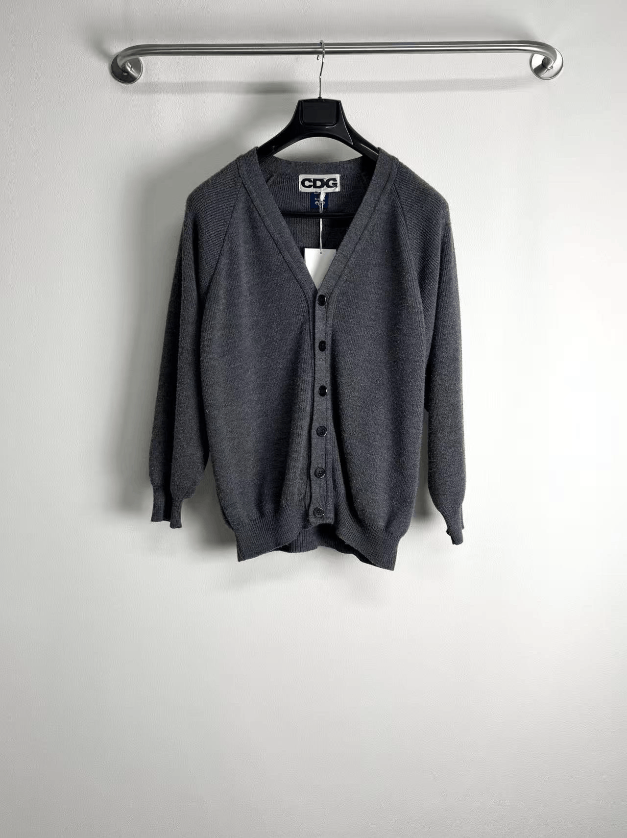 Comme des Garcons Comme Des Garcons CDG Back Print Cardigan Size US XL / EU 56 / 4 - 1 Thumbnail