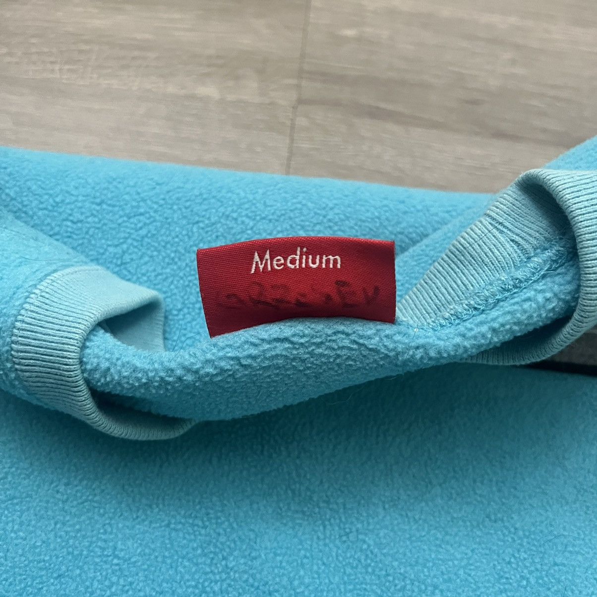 Supreme Supreme Polartec Logo Crewneck Size US M / EU 48-50 / 2 - 6 Thumbnail