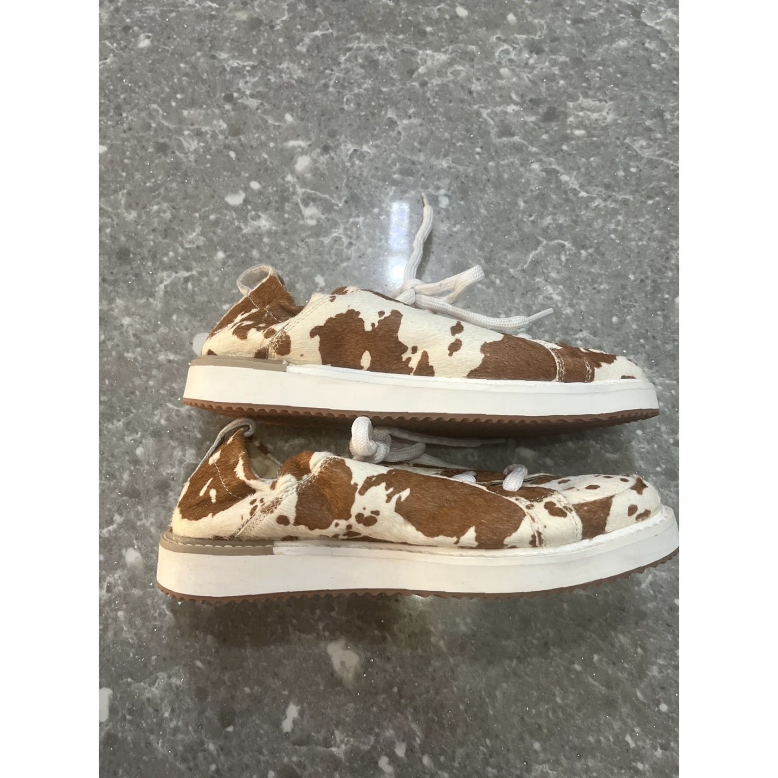 Hush Puppies Hush Puppies Ryann Moyen Women Slip On Sneaker 7.5 Cow Print M Leather Womens Size US 8 / IT 38 - 6 Thumbnail