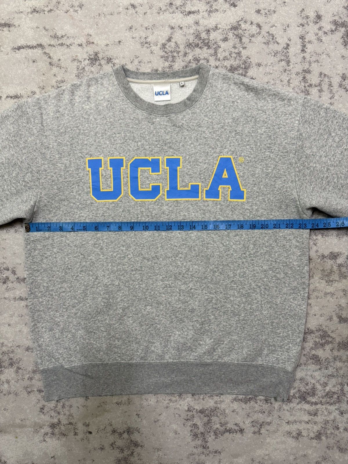Japanese Brand University California Los Angeles Bruins Biglogo Sweatshirt Size US L / EU 52-54 / 3 - 12 Thumbnail
