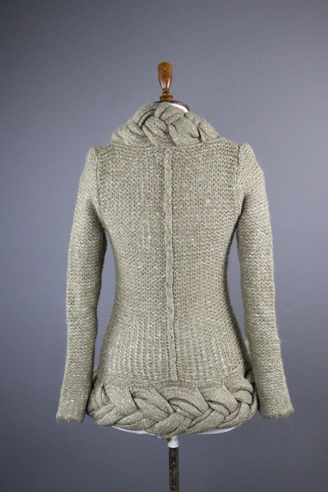 Designer Armani Jeans Designer Mohair Knit Casual Sweater Size 40 Size M / US 6-8 / IT 42-44 - 6 Thumbnail