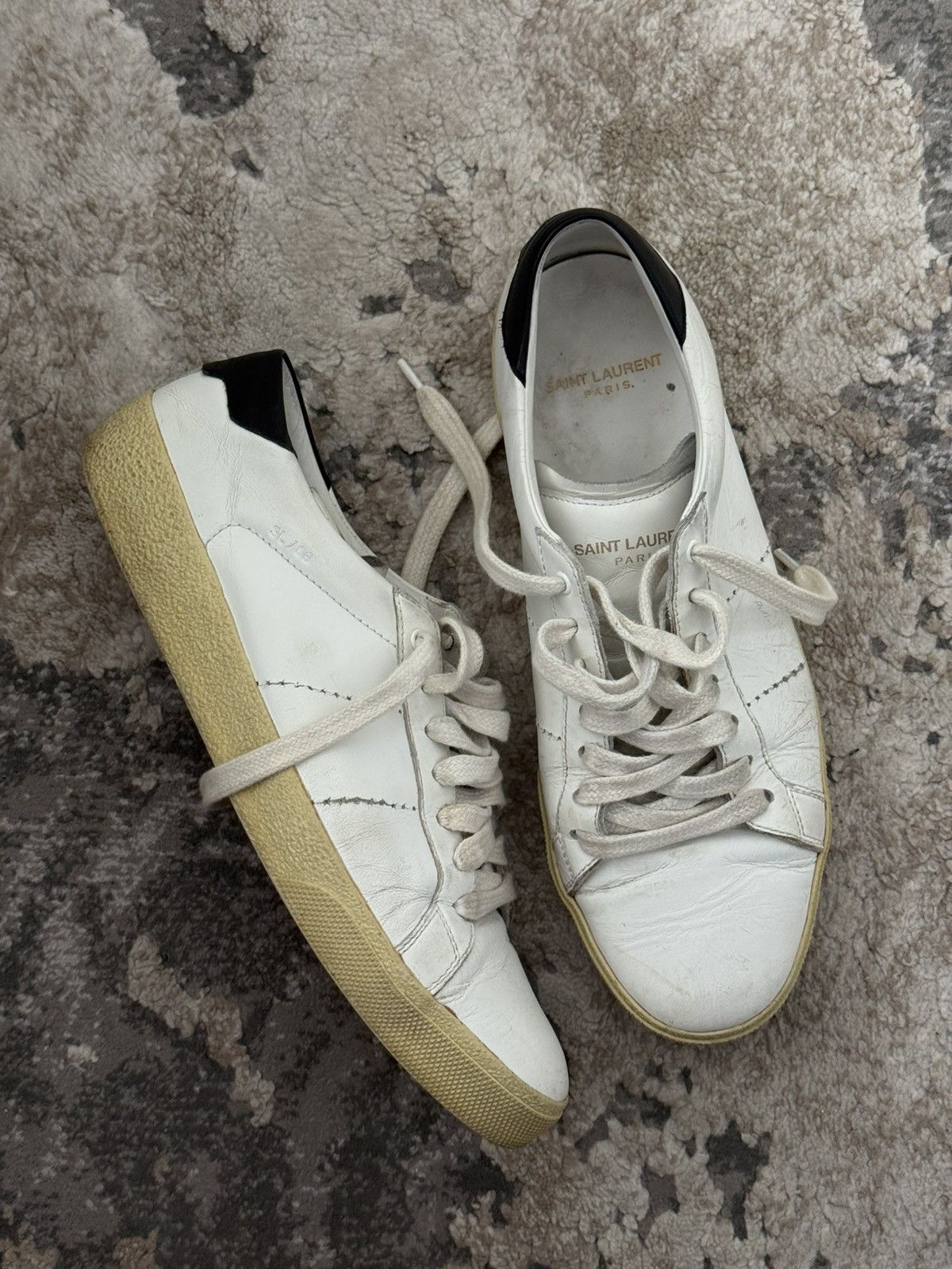 Saint Laurent Paris ❤️‍🔥Saint Laurent Paris Court Classic Low Shoe 38 Size Women’s❤️‍🔥 Size US 7 / IT 37 - 3 Thumbnail