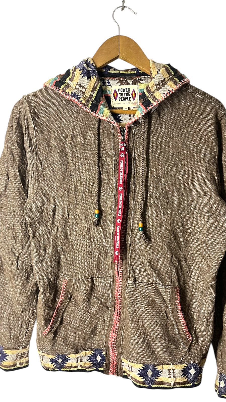 Vintage GLOBAL CULTURE POWER TO THE PEOPLE Size US M / EU 48-50 / 2 - 3 Thumbnail