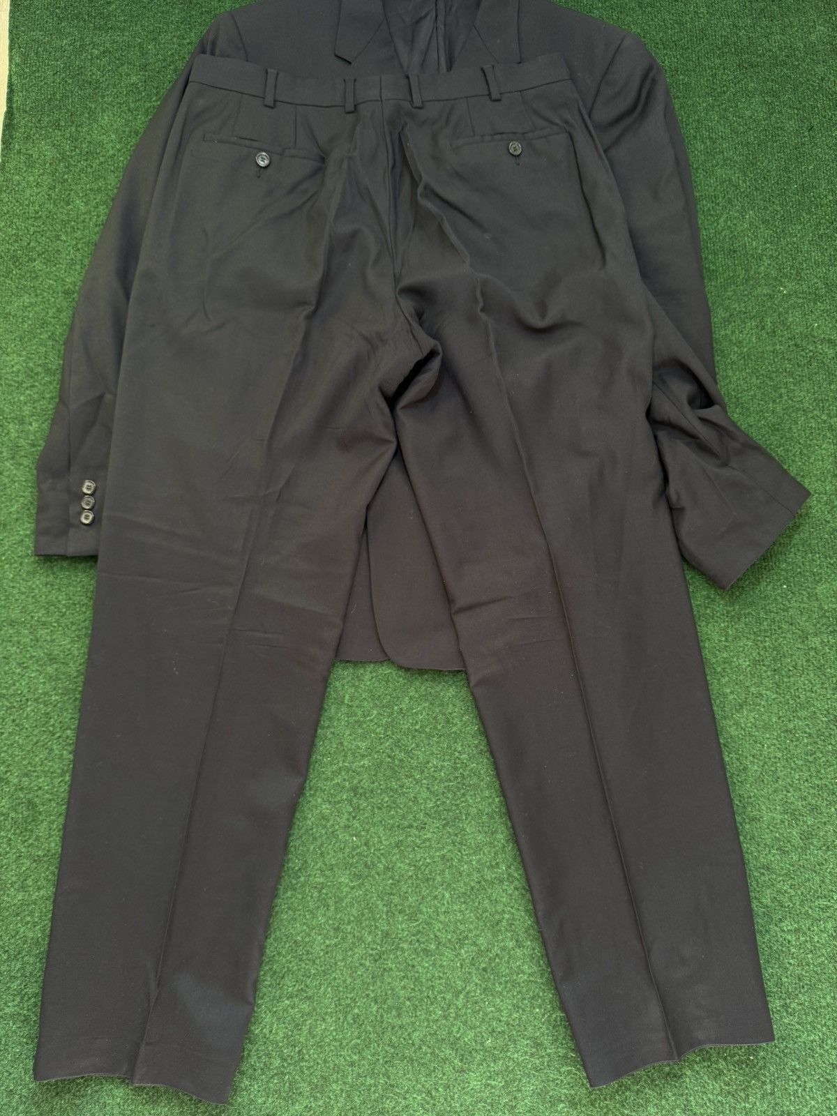 Prada PRADA Suit Jacket Coat Blazer Pants Trousers Wool Size 50R - 10 Thumbnail