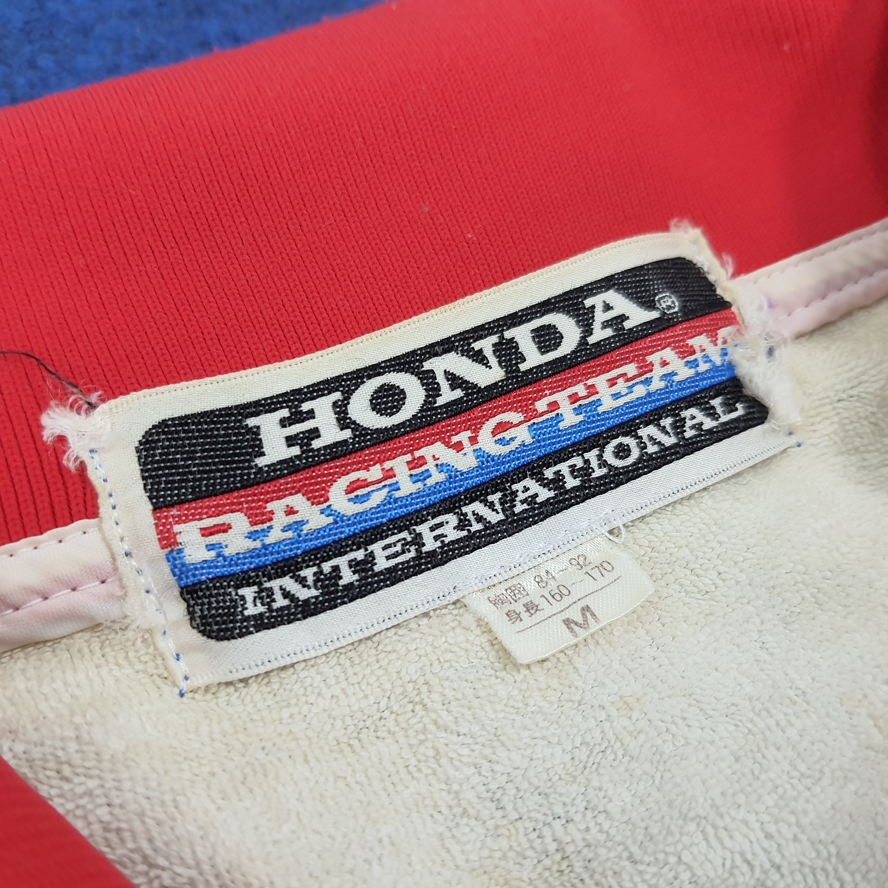 Honda Vintage 80s/90s Honda Racing Team Motorsports Jacket C278N10 Size US S / EU 44-46 / 1 - 6 Thumbnail