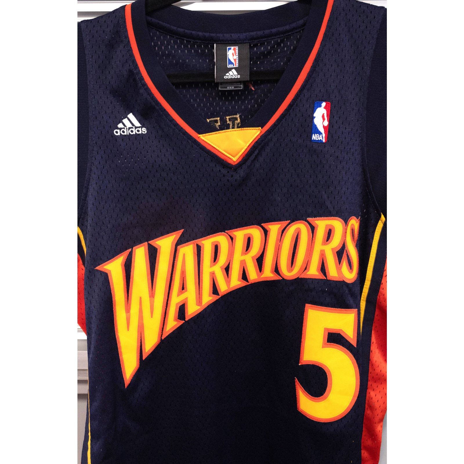Adidas × NBA Baron DAVIS Golden GS Warriors 2000s Swingman jersey M navy Size US M / EU 48-50 / 2 - 5 Thumbnail