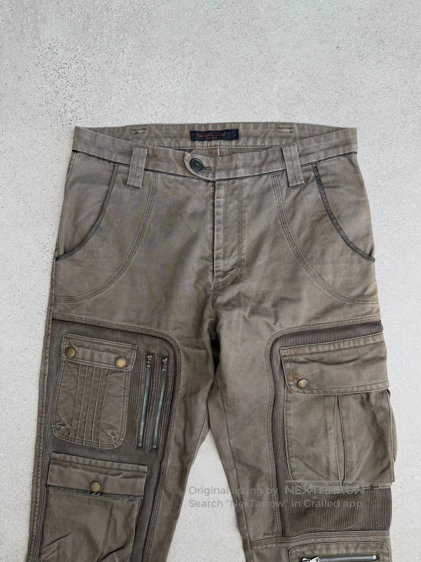 Undercover Multi Cargo Pants with Pockets & Zippers. Size US 34 / EU 50 - 2 Thumbnail