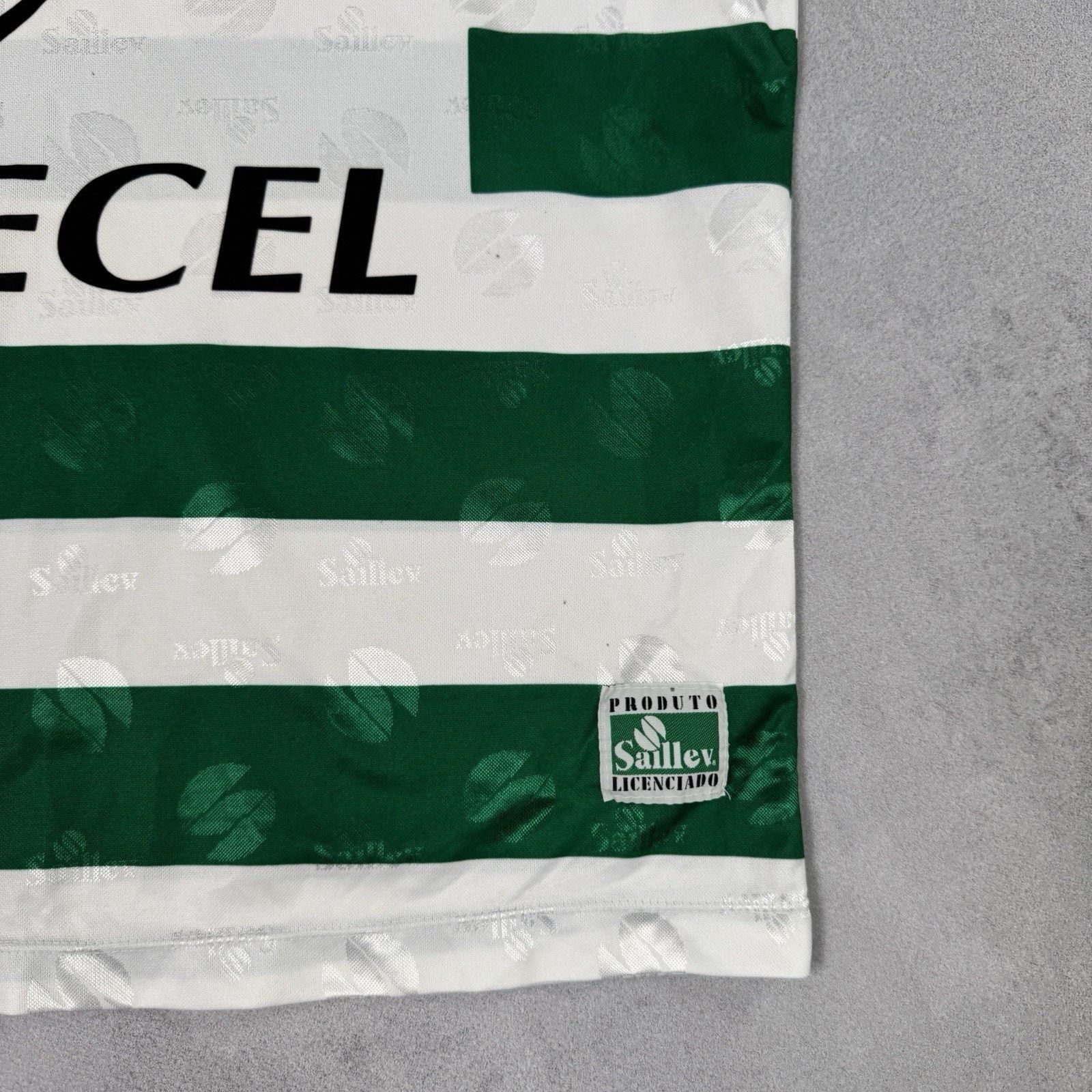 Vintage 1995-1996 Sporting Lisbon Saillev Home Soccer Jersey Size US XL / EU 56 / 4 - 10 Thumbnail