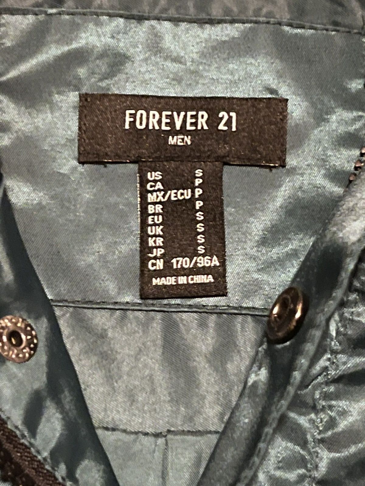 Forever 21 Green Forever 21 windbreaker Size US S / EU 44-46 / 1 - 2 Thumbnail