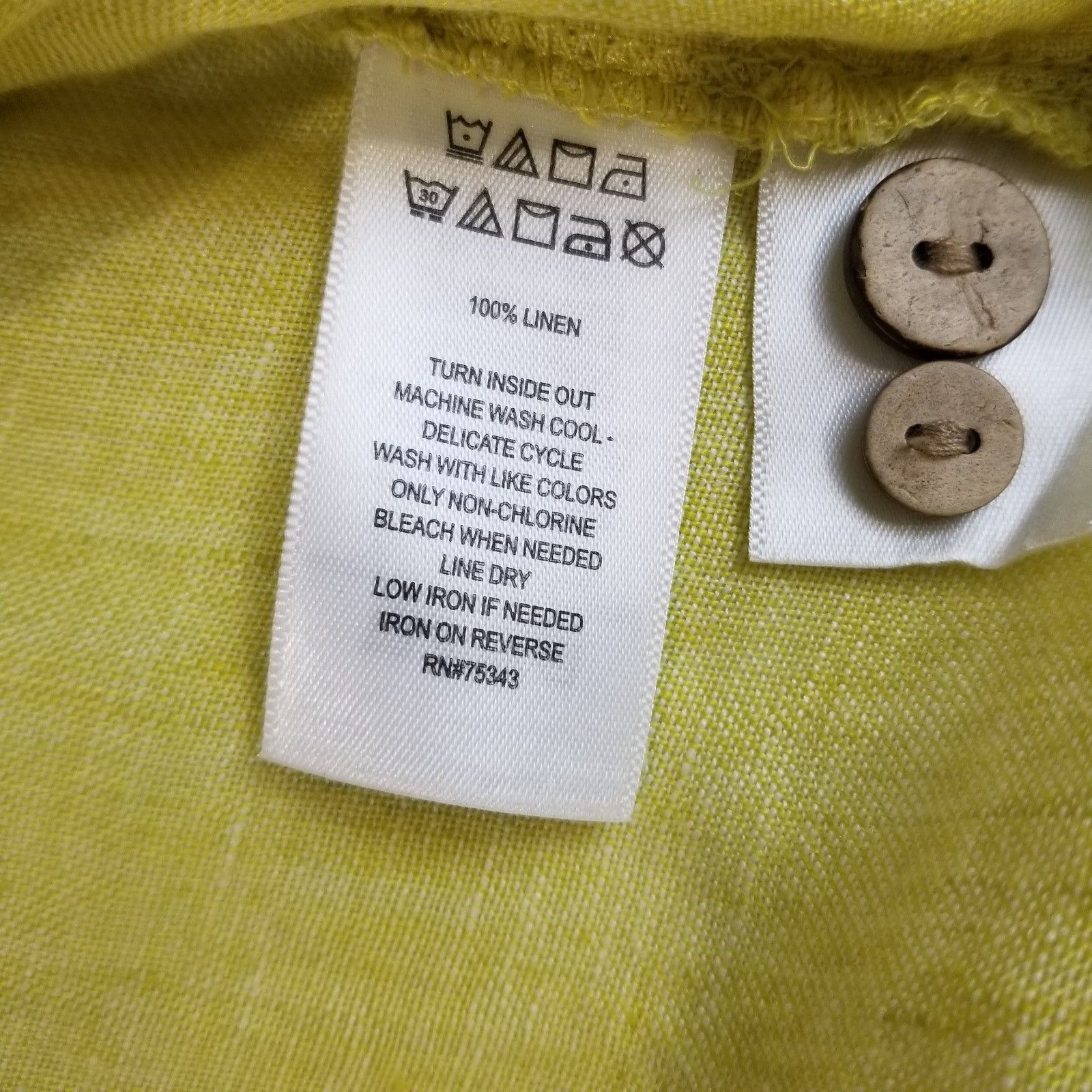 Other Sigrid Olsen 100% Linen Tunic Shirt Medium Lagenlook Artisan Size M / US 6-8 / IT 42-44 - 8 Thumbnail
