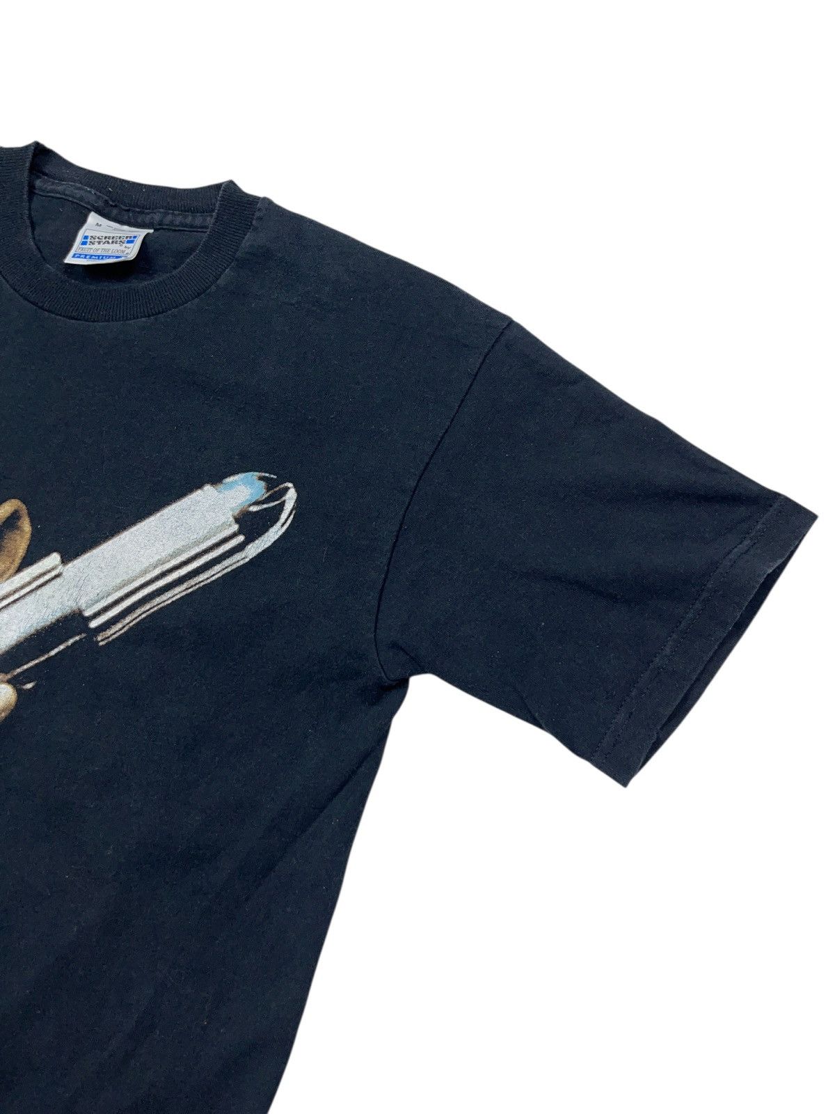 Vintage Vintage 1997 Men In Black Movie Promo Will Smith Gun T-shirt Size US M / EU 48-50 / 2 - 7 Thumbnail