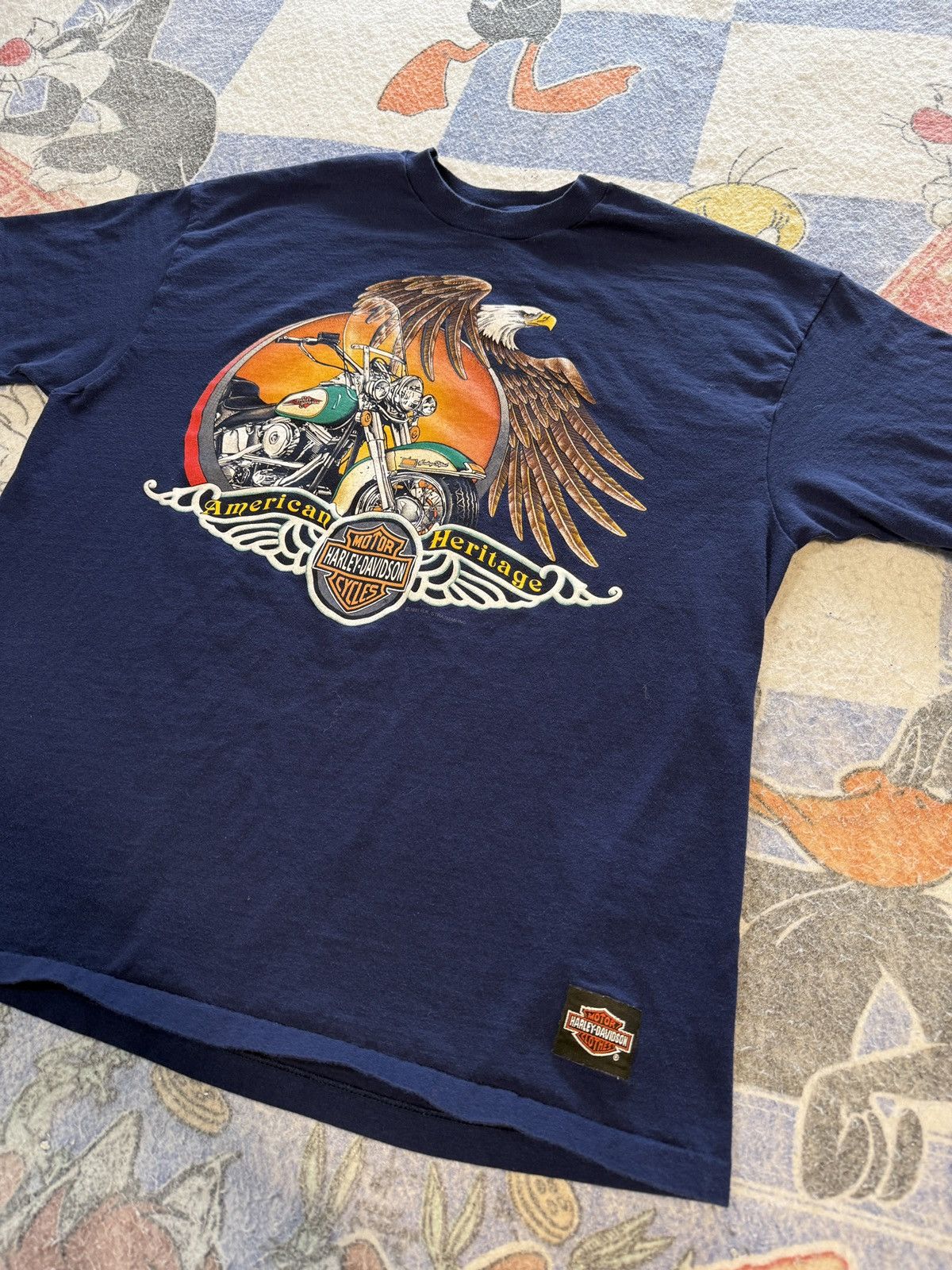 Harley Davidson Vintage harley tee Size US XL / EU 56 / 4 - 2 Thumbnail