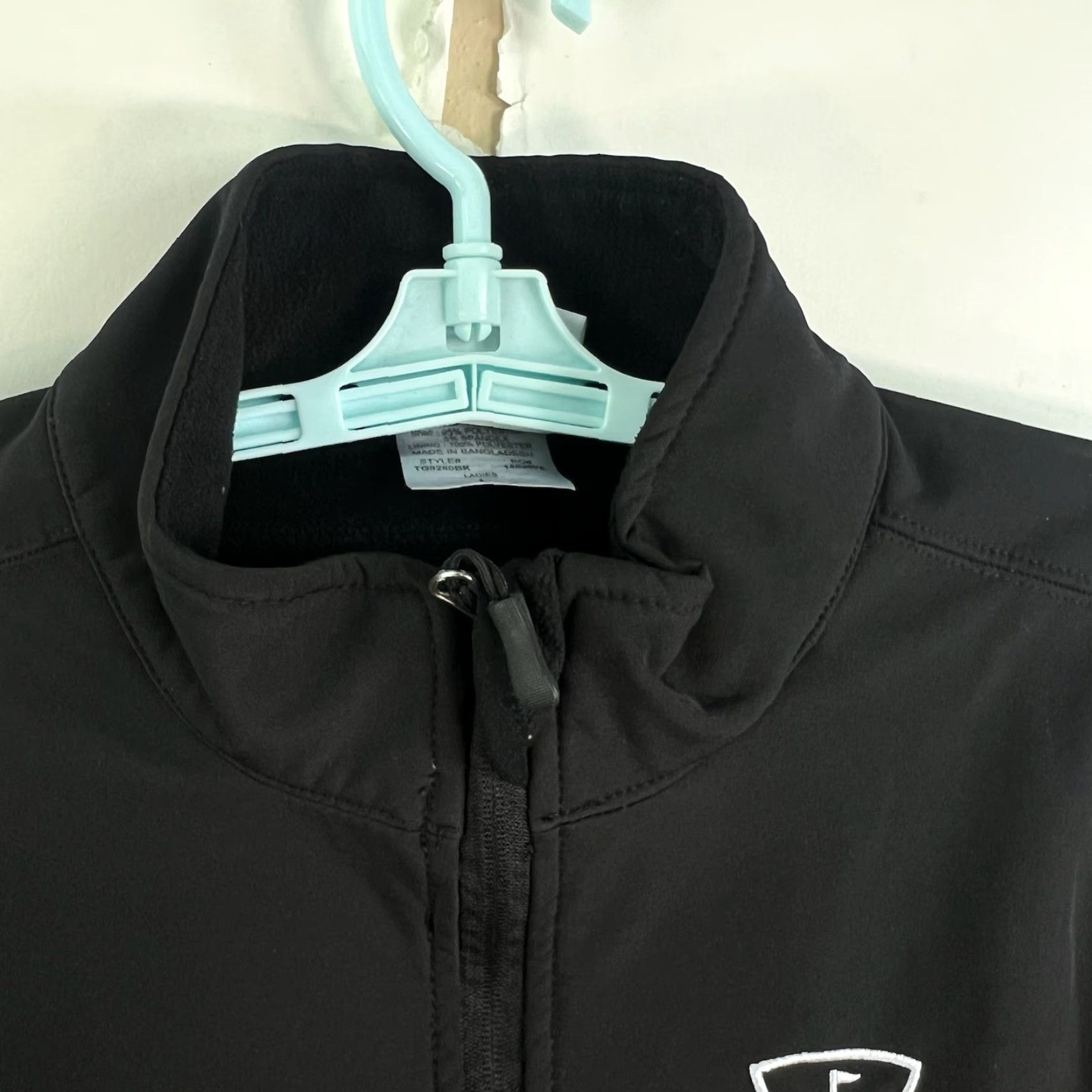 Rains Rain Top Golf Zip Rain Wind Jacket Womens L Black Lined Track Jacket Casual Activewear Rain Size L / US 10 / IT 46 - 3 Thumbnail