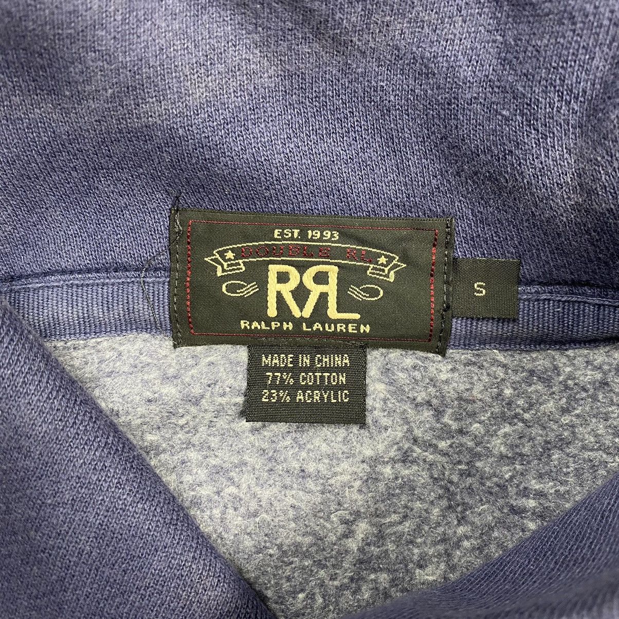 RRL Ralph Lauren × Vintage vintage 90s Rrl raph lauren shawl collar sweatshirt Size US S / EU 44-46 / 1 - 6 Thumbnail