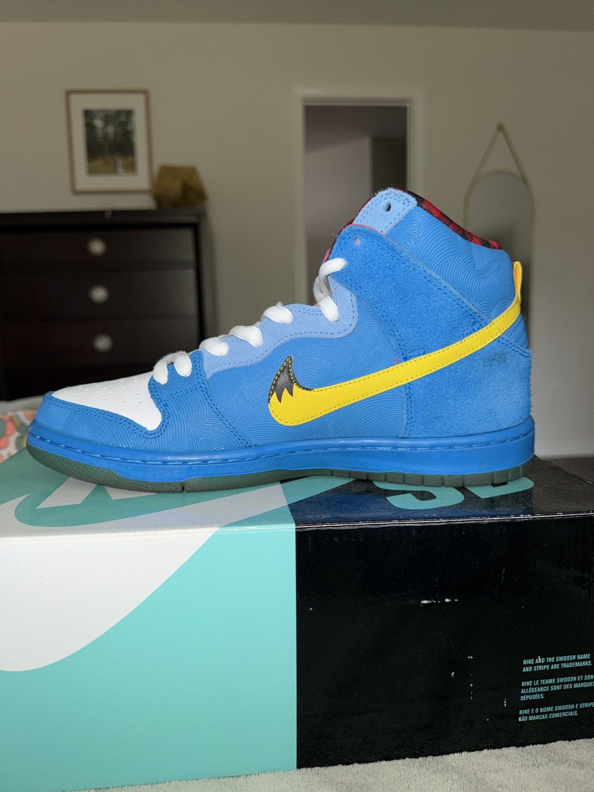 Nike SB 2014 Nike Dunk High “Familia” Premium SB Size US 9.5 / EU 42-43 - 3 Thumbnail