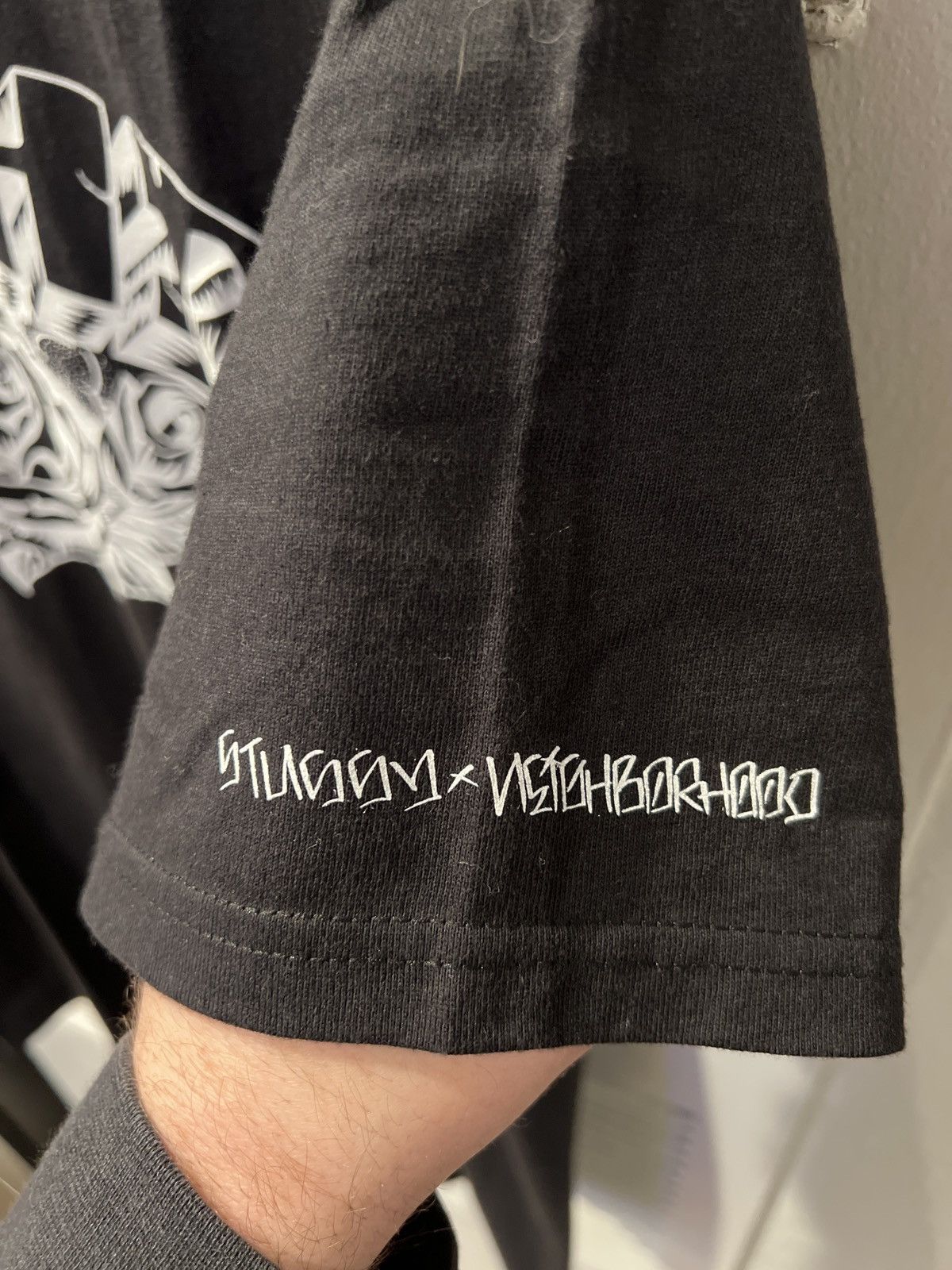 Neighborhood × Stussy New w/ Tag 2008 Stussy x NEIGHBORHOOD Boneyards Tee Size US L / EU 52-54 / 3 - 3 Thumbnail
