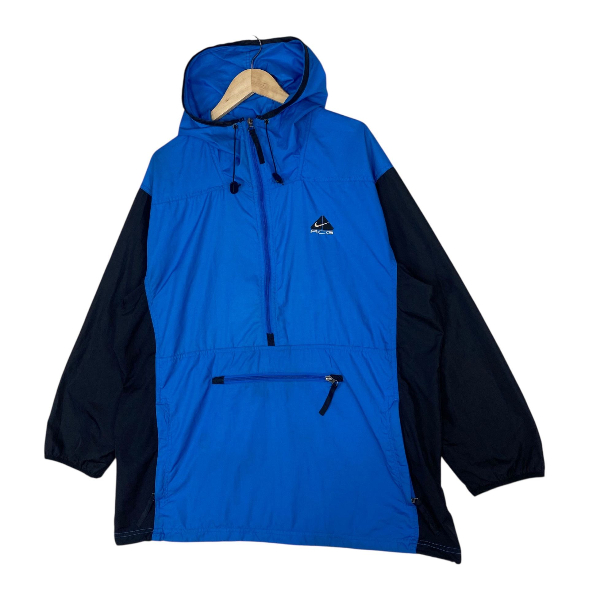 Nike 💥NIKE ACG ANORAK HOODED PULLOVER WINDBREAKER Size US XL / EU 56 / 4 - 3 Thumbnail