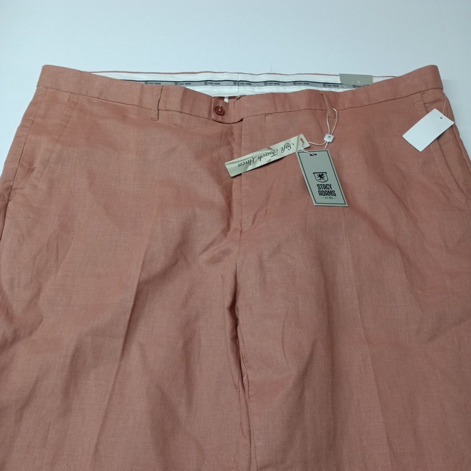 Stacy Adams Stacy Adams Linen Cotton Dress Pants Men's Size 48x32 Cork Size US 44 / EU 60 - 4 Thumbnail