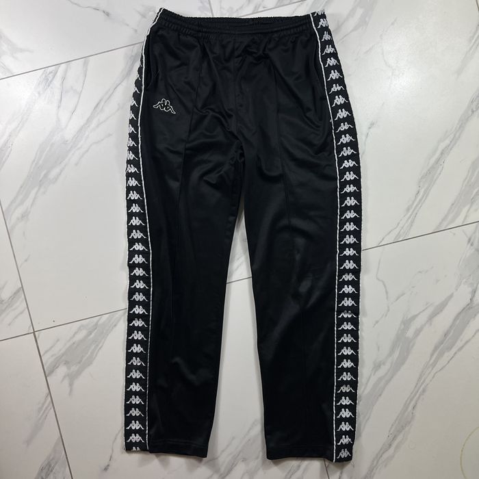 Kappa snap button track pants hot sale