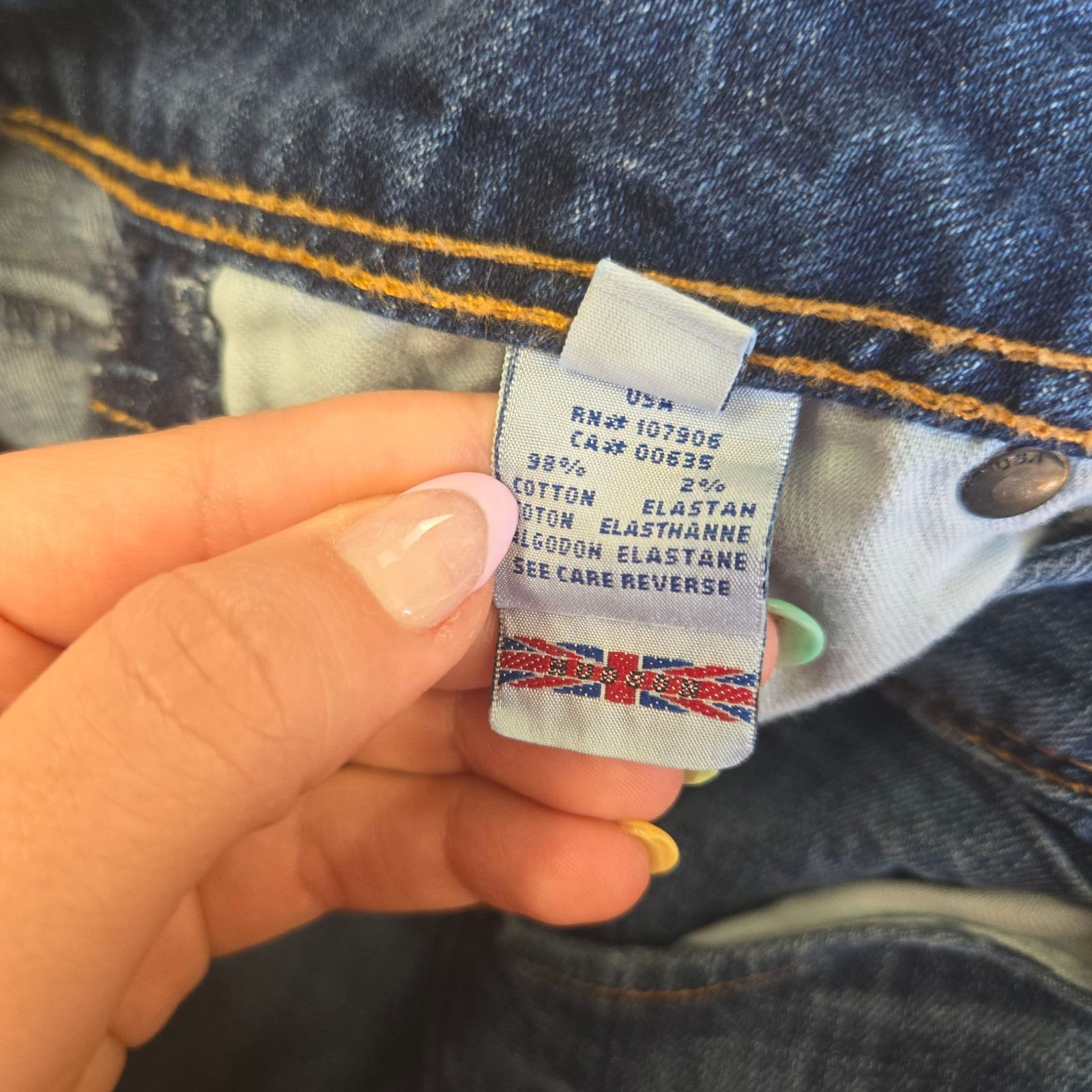 Hudson Hudson Low Rise 2010s Collin Skinny Jeans Size 26 Size 26" / US 2 / IT 38 - 7 Thumbnail